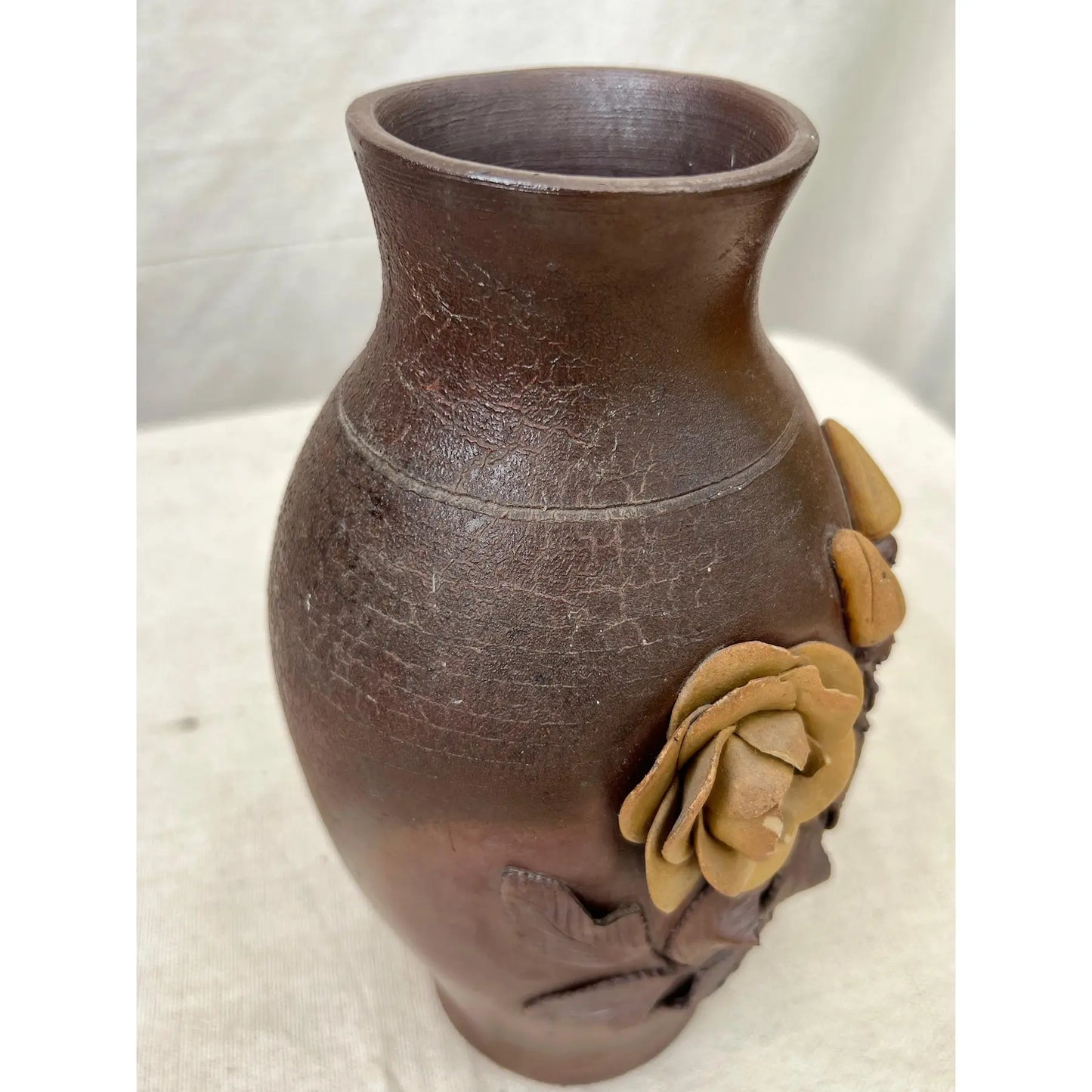 1944 Normandy France Handmade Pottery Vase