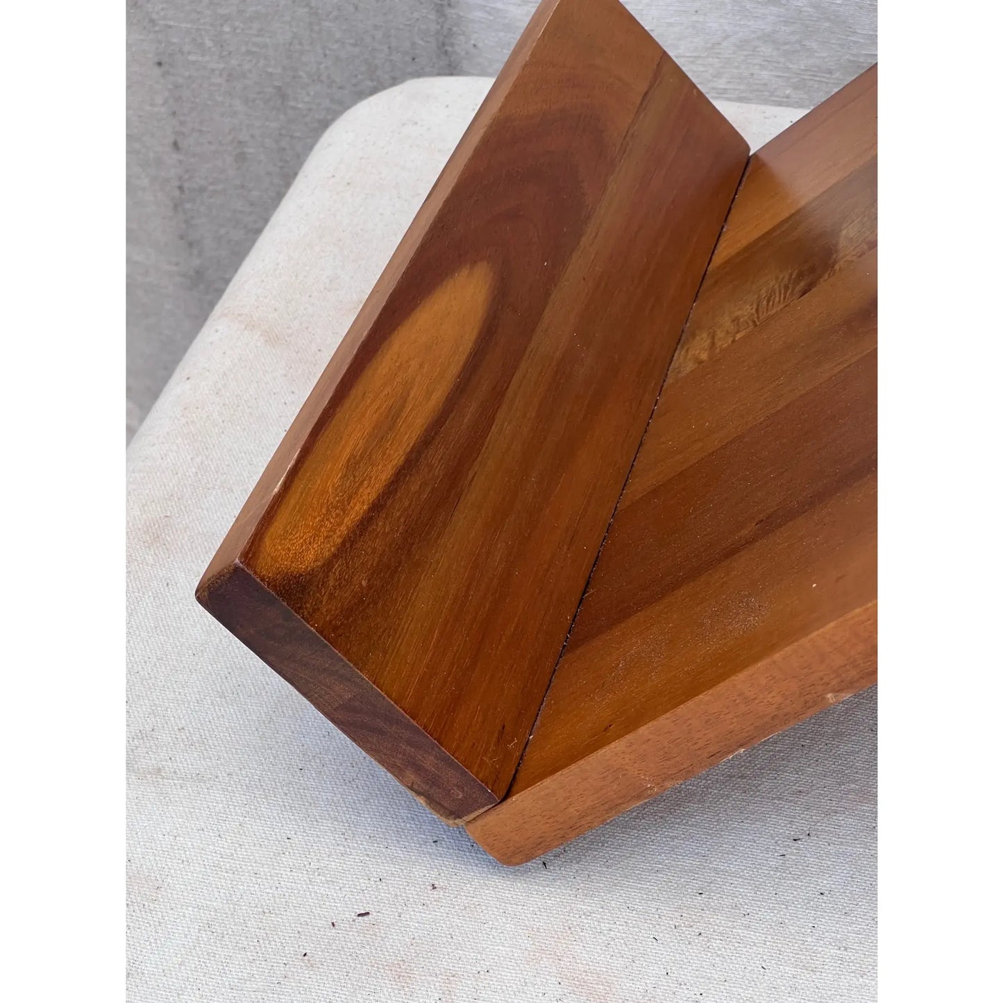 1970s Umbra Design "Mimosa" End Table With Magazine Rack (Set of 2)