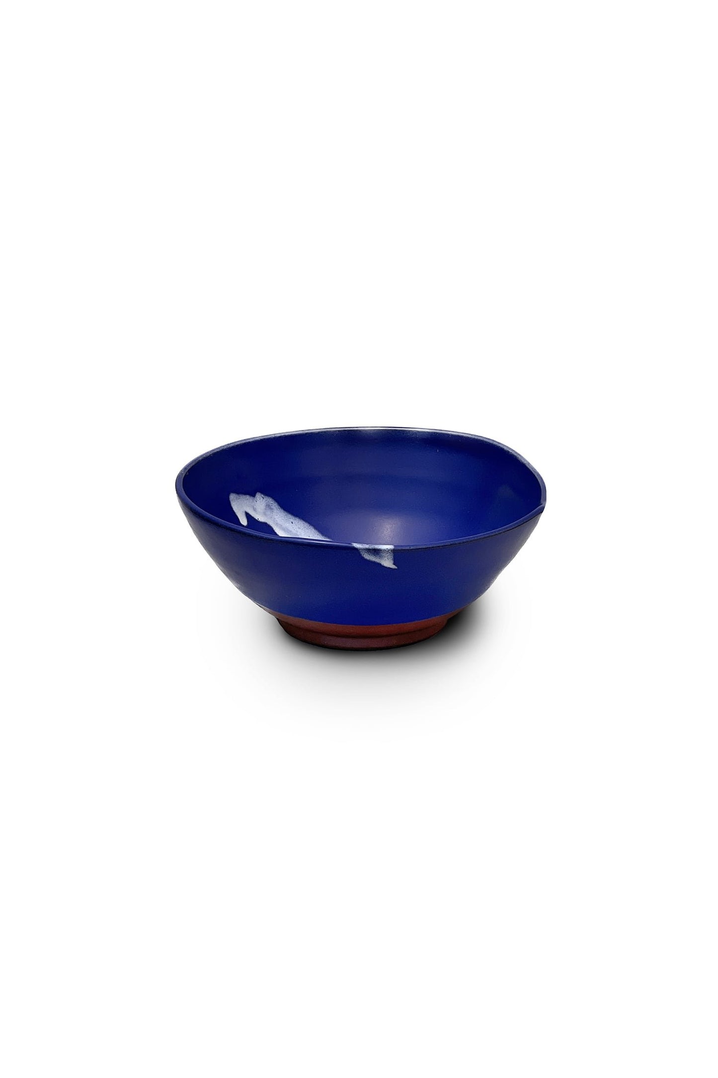Blue Ceramic Bowl (Signed)