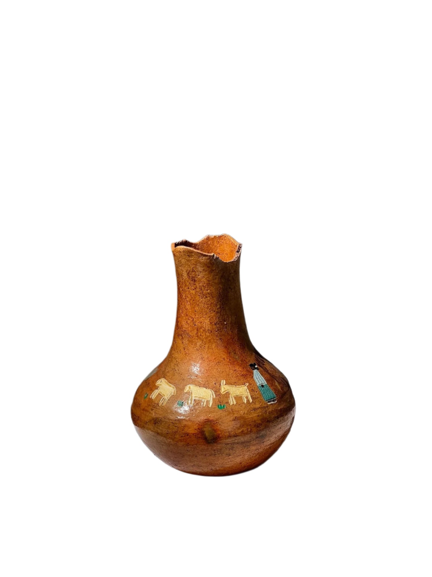 Native American Navajo pictorial pot