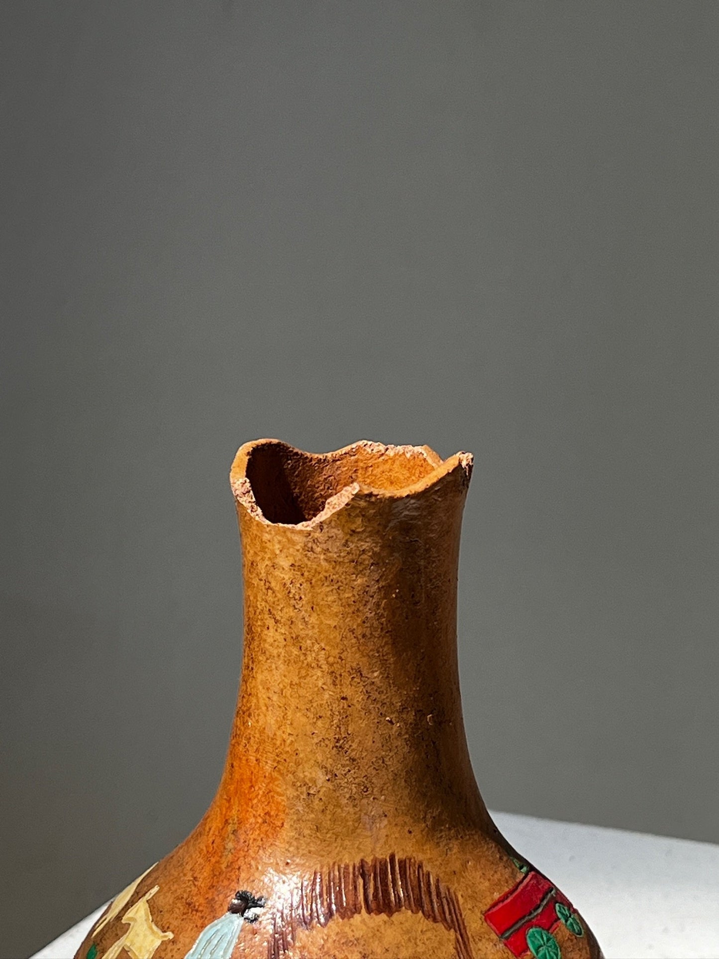 Native American Navajo pictorial pot