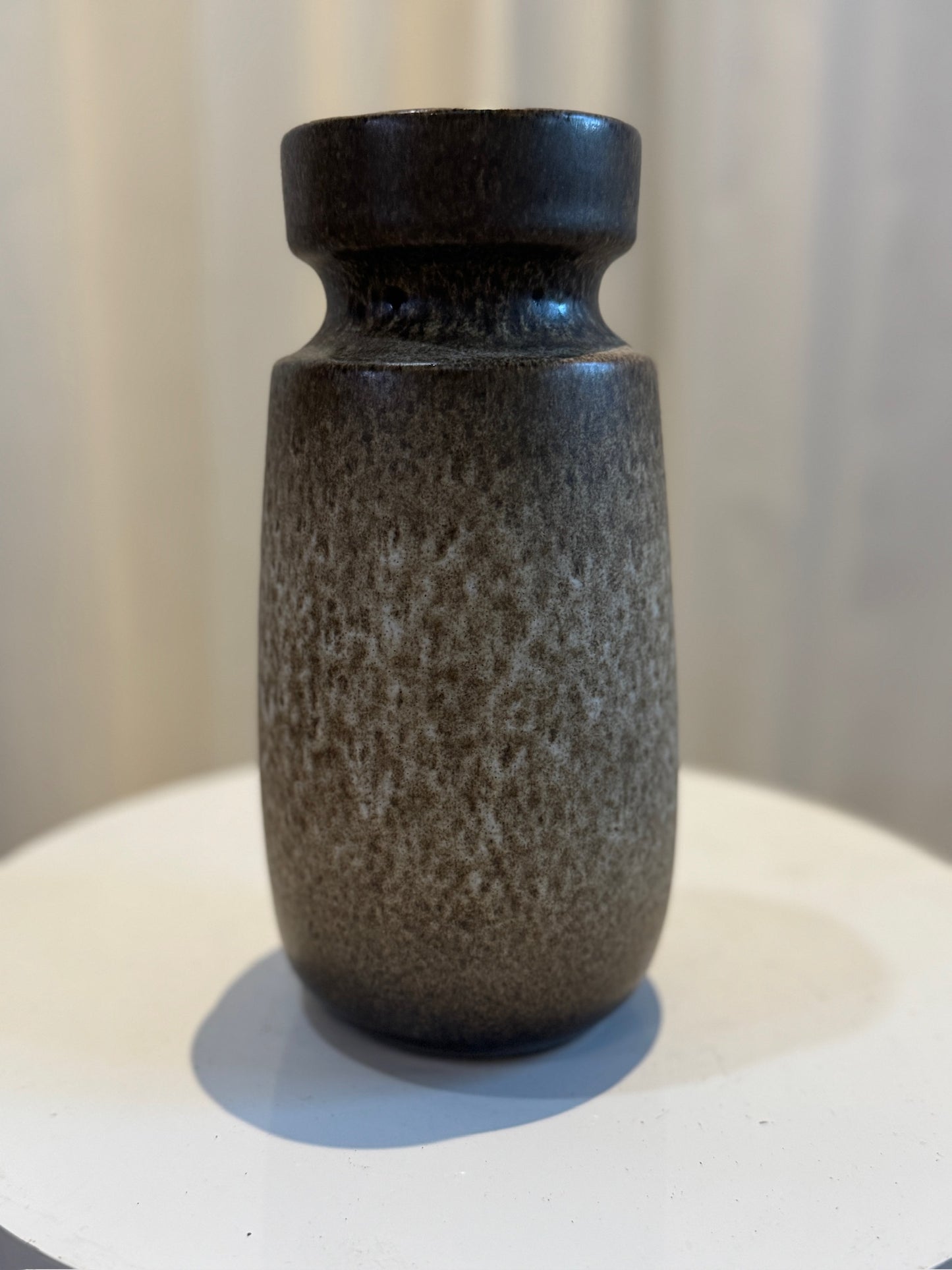 Vintage West German Pottery Vase – Scheurich 242-22, Mid-Century Modern Fat Lava Style