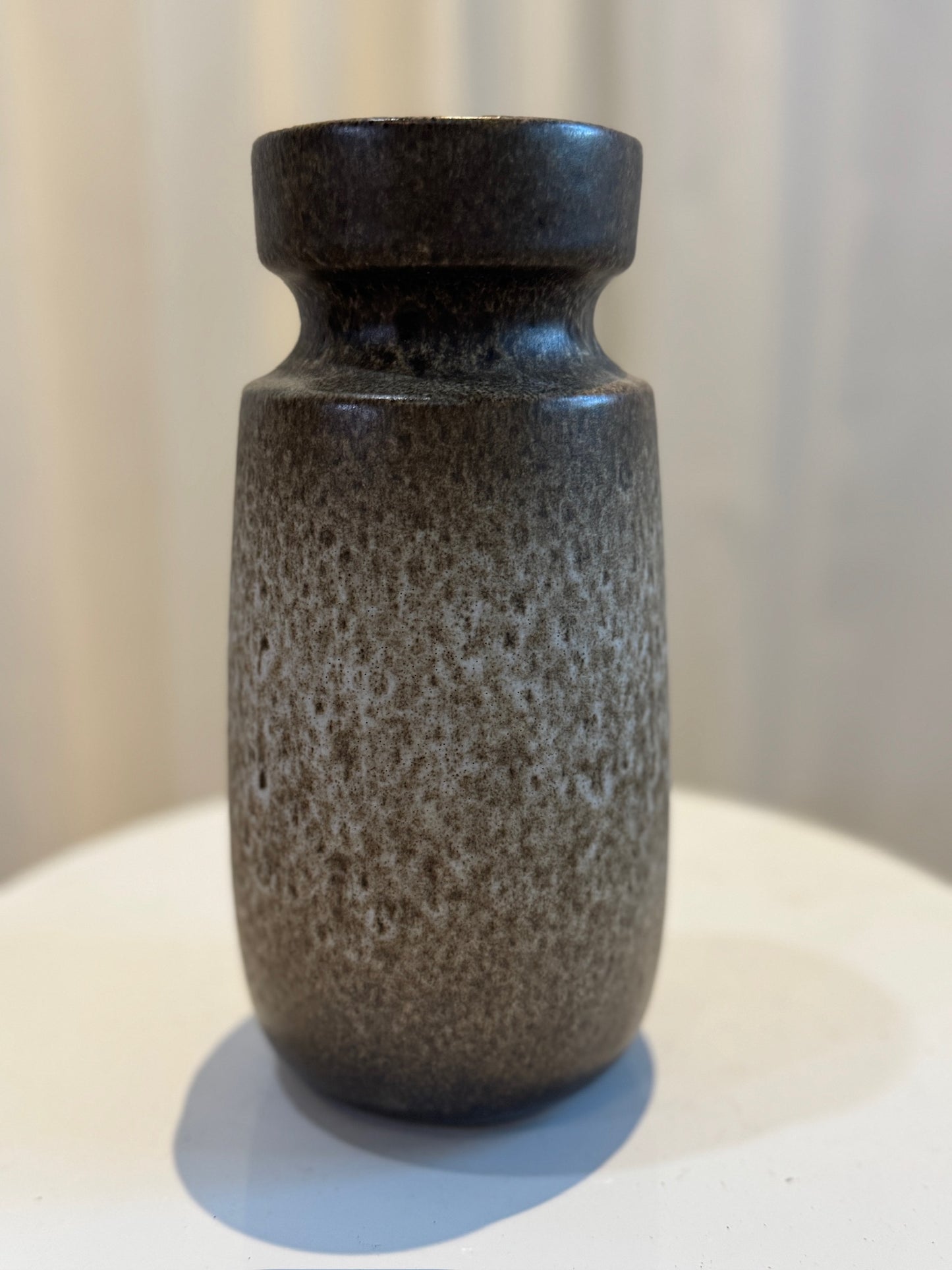 Vintage West German Pottery Vase – Scheurich 242-22, Mid-Century Modern Fat Lava Style
