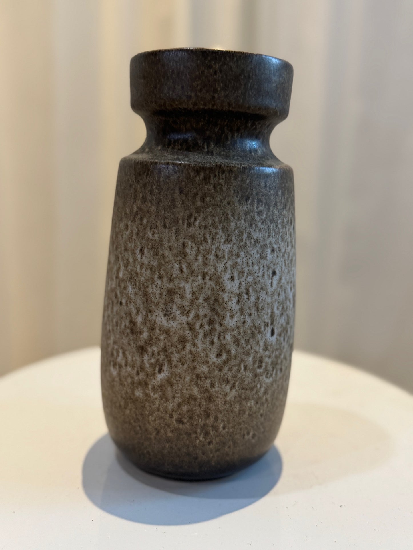 Vintage West German Pottery Vase – Scheurich 242-22, Mid-Century Modern Fat Lava Style