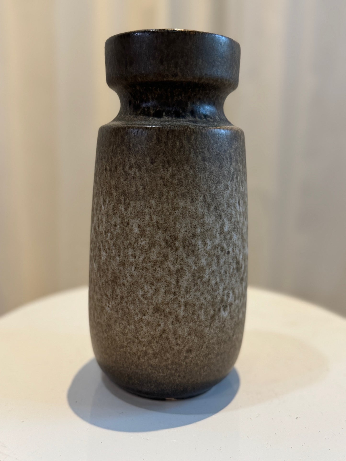 Vintage West German Pottery Vase – Scheurich 242-22, Mid-Century Modern Fat Lava Style