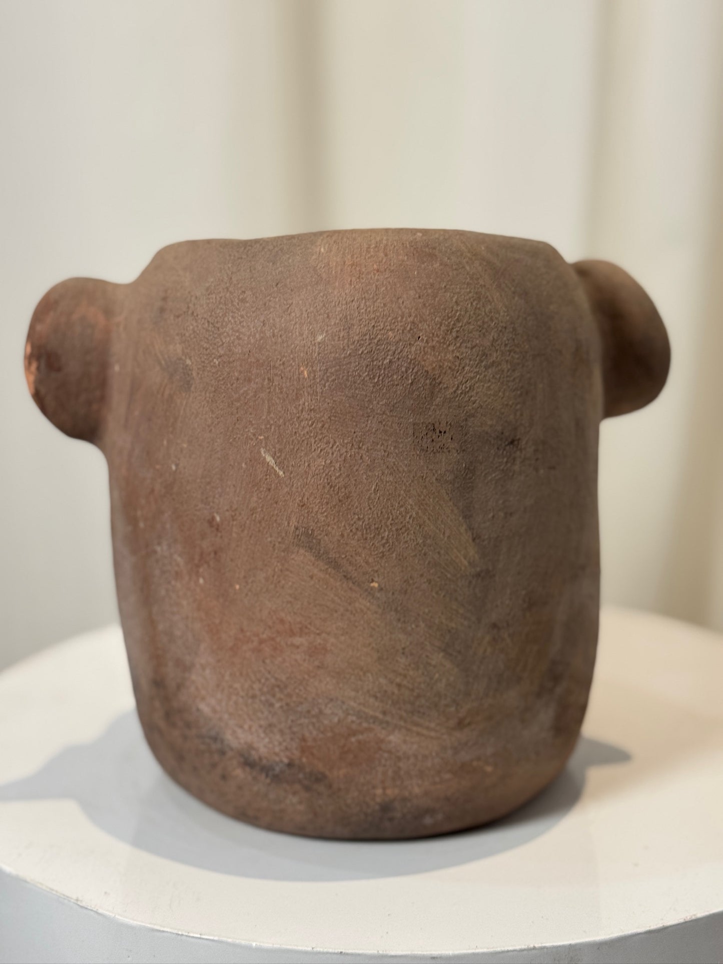 Vintage Jaguar Pot in the Style of Zoomorphic Pot from Tabasco