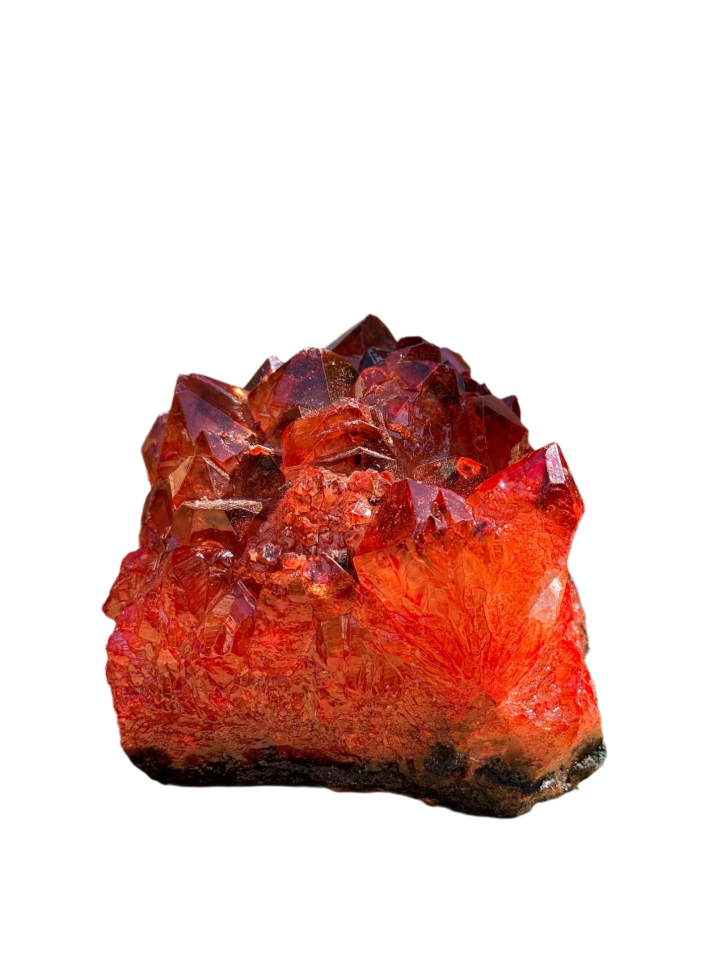 Burnt Orange Quartz Specimen