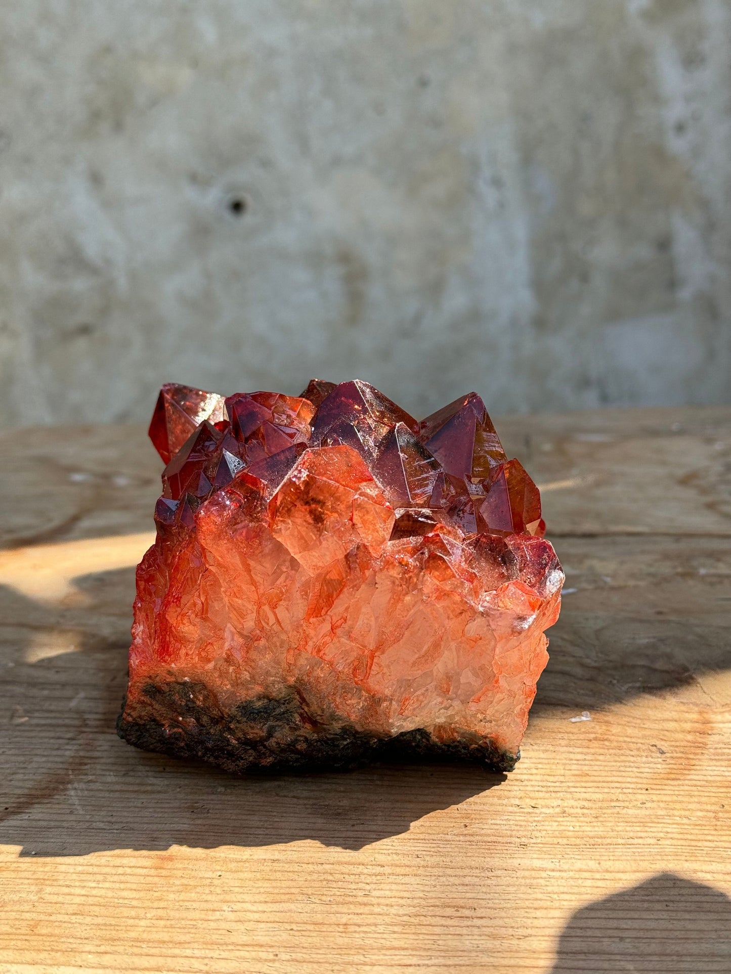 Burnt Orange Quartz Specimen