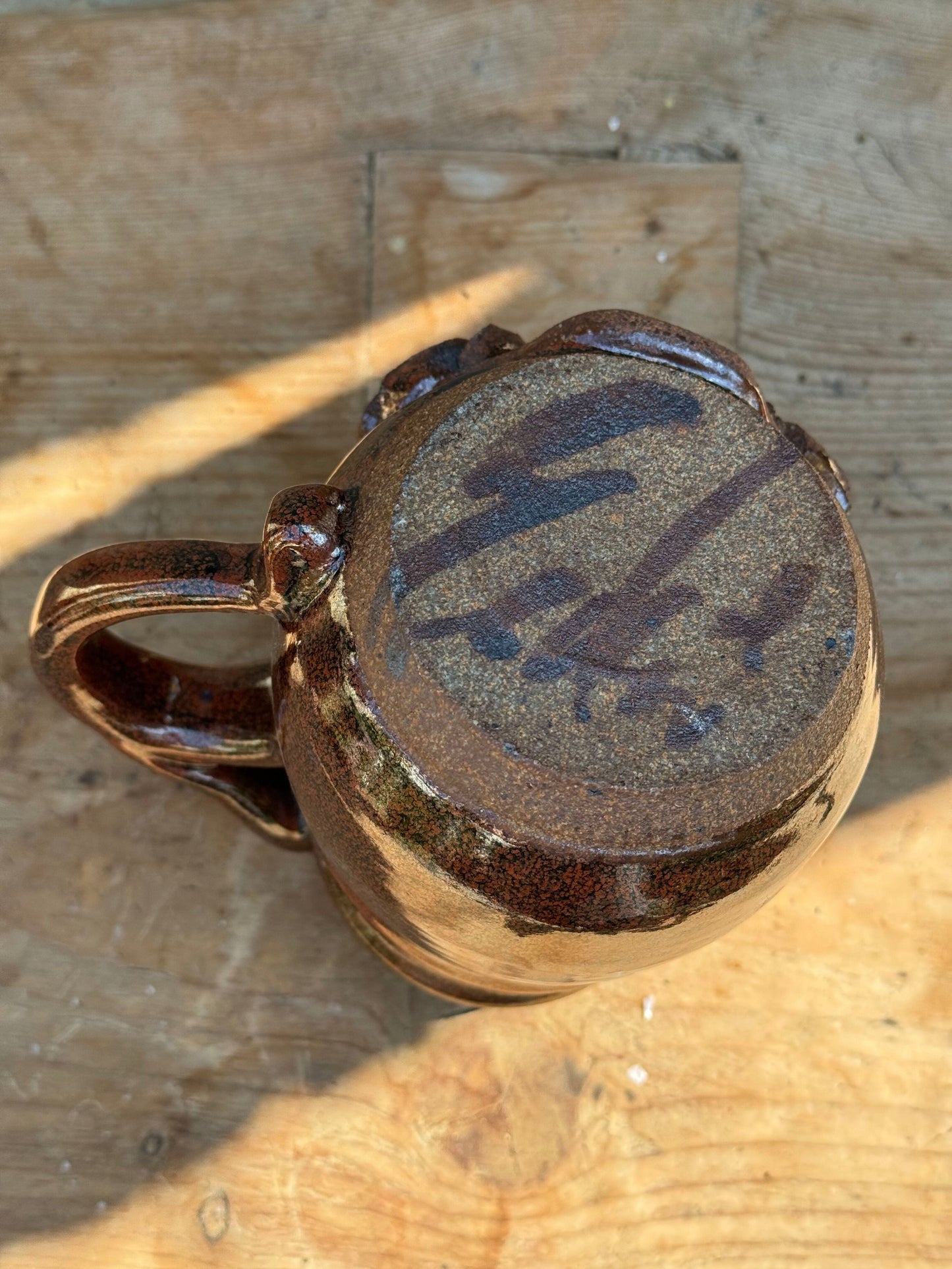 Cowboy Western Face Mug Signed By Robert Eakin
