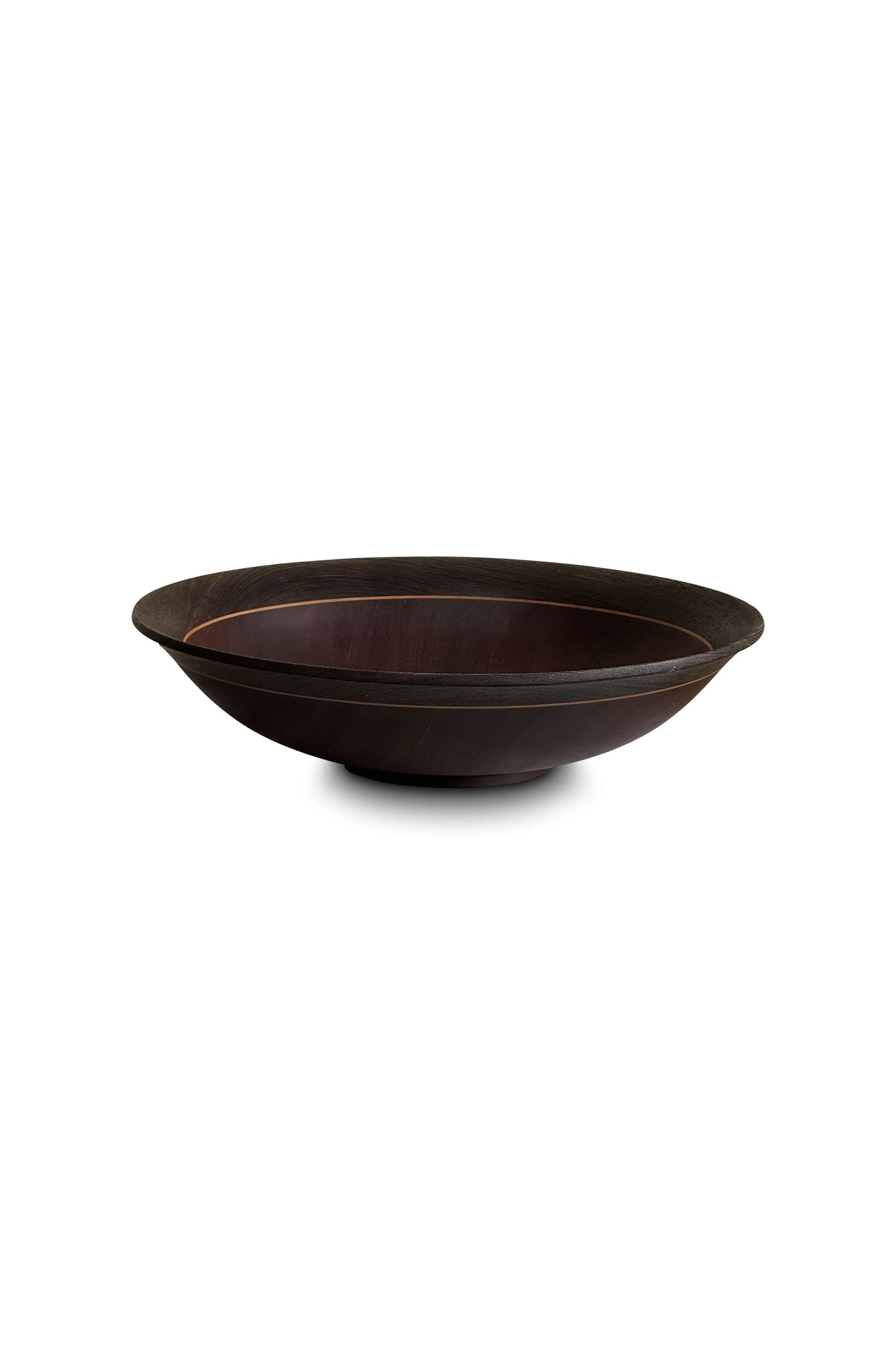 Vintage Mahogany Wooden Bowl