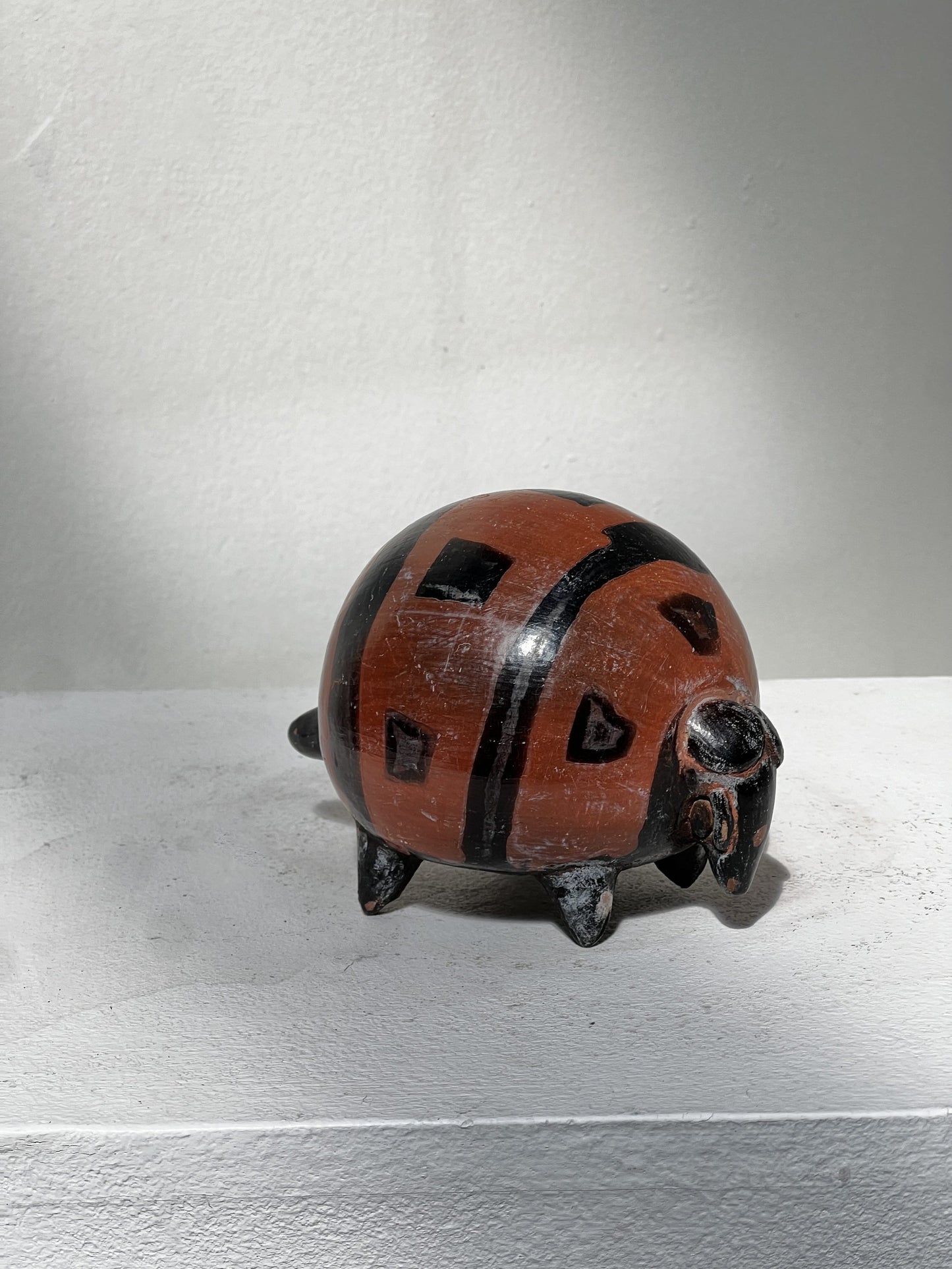 Vintage Lenca Pottery Small Armadillo Figurine
