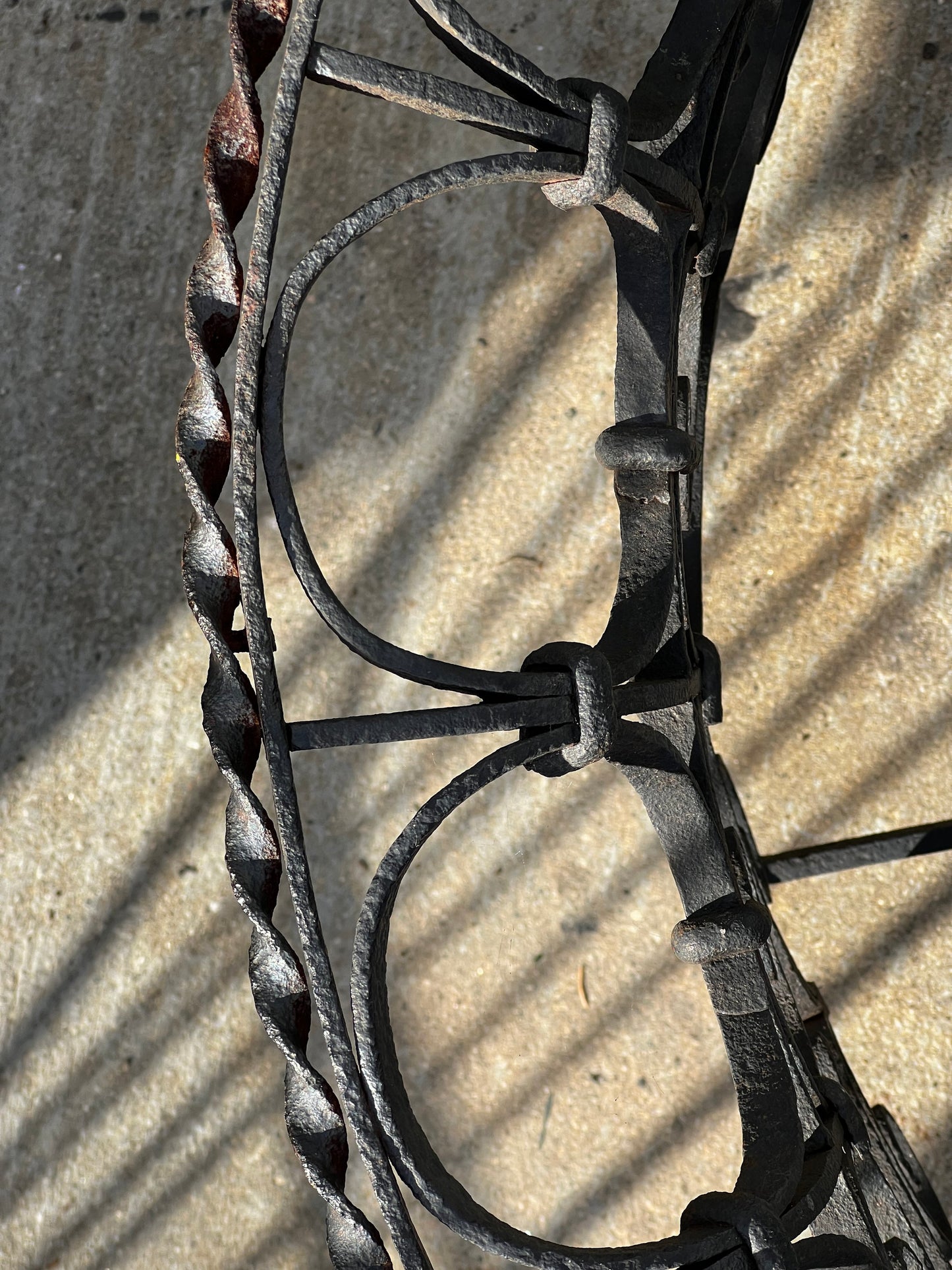 Victorian Oval Wrought Iron Plant Holder