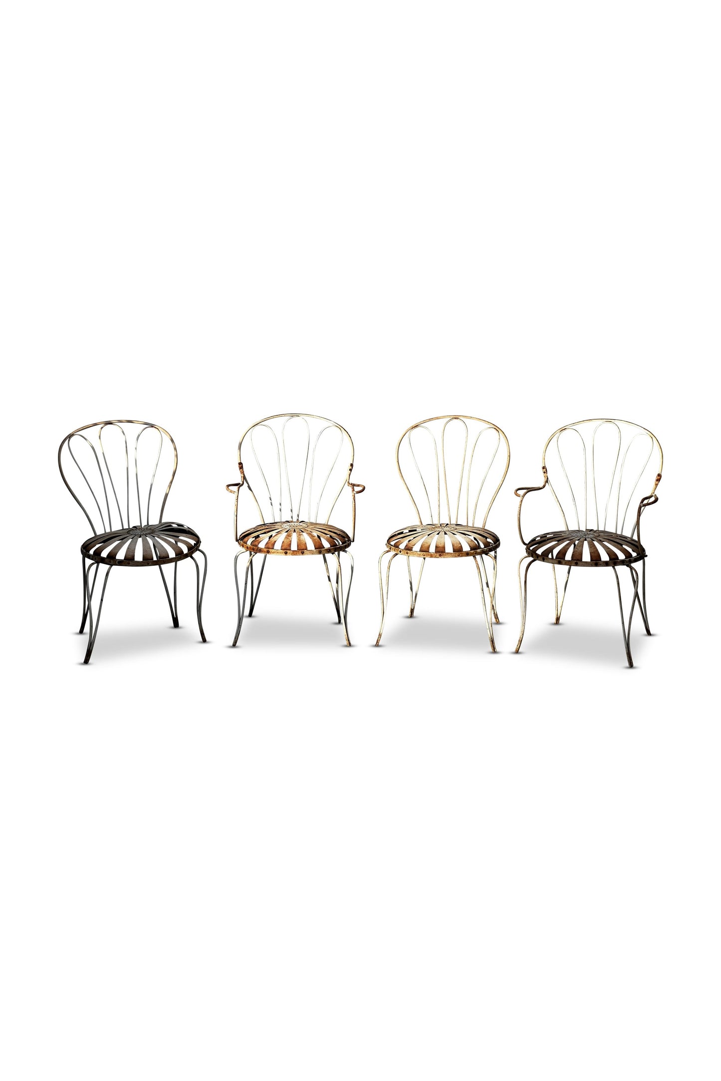 Vintage Francois Carre Garden Chairs & Table