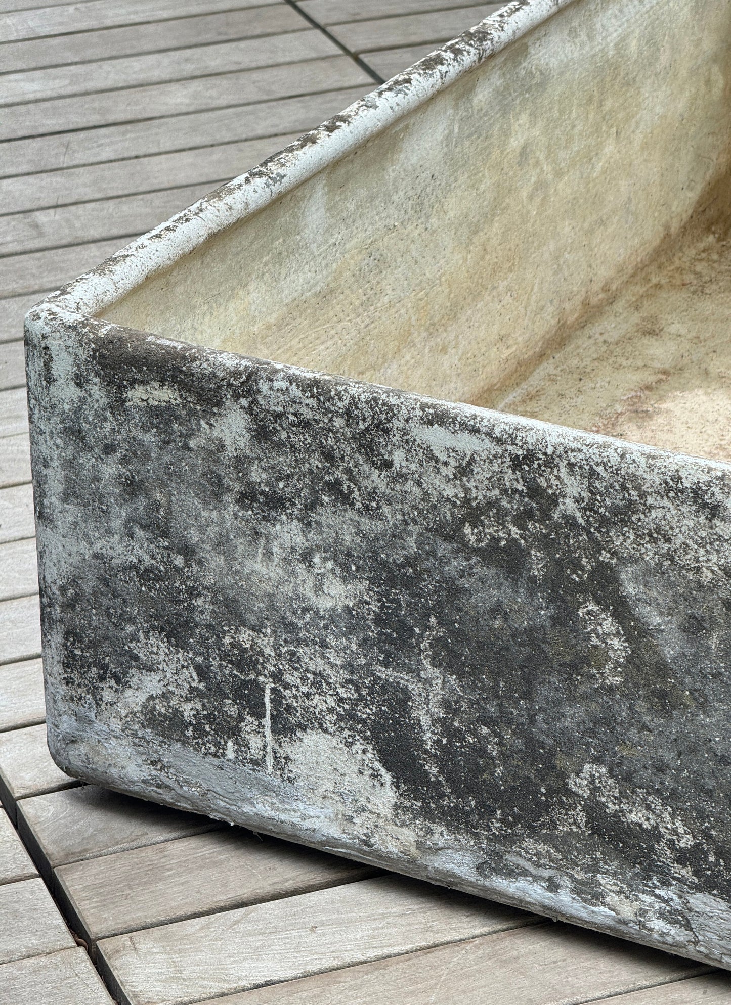 Mid-century Rare Square Planter by Swiss Architect Willy Guhl for Eternit (1960s)