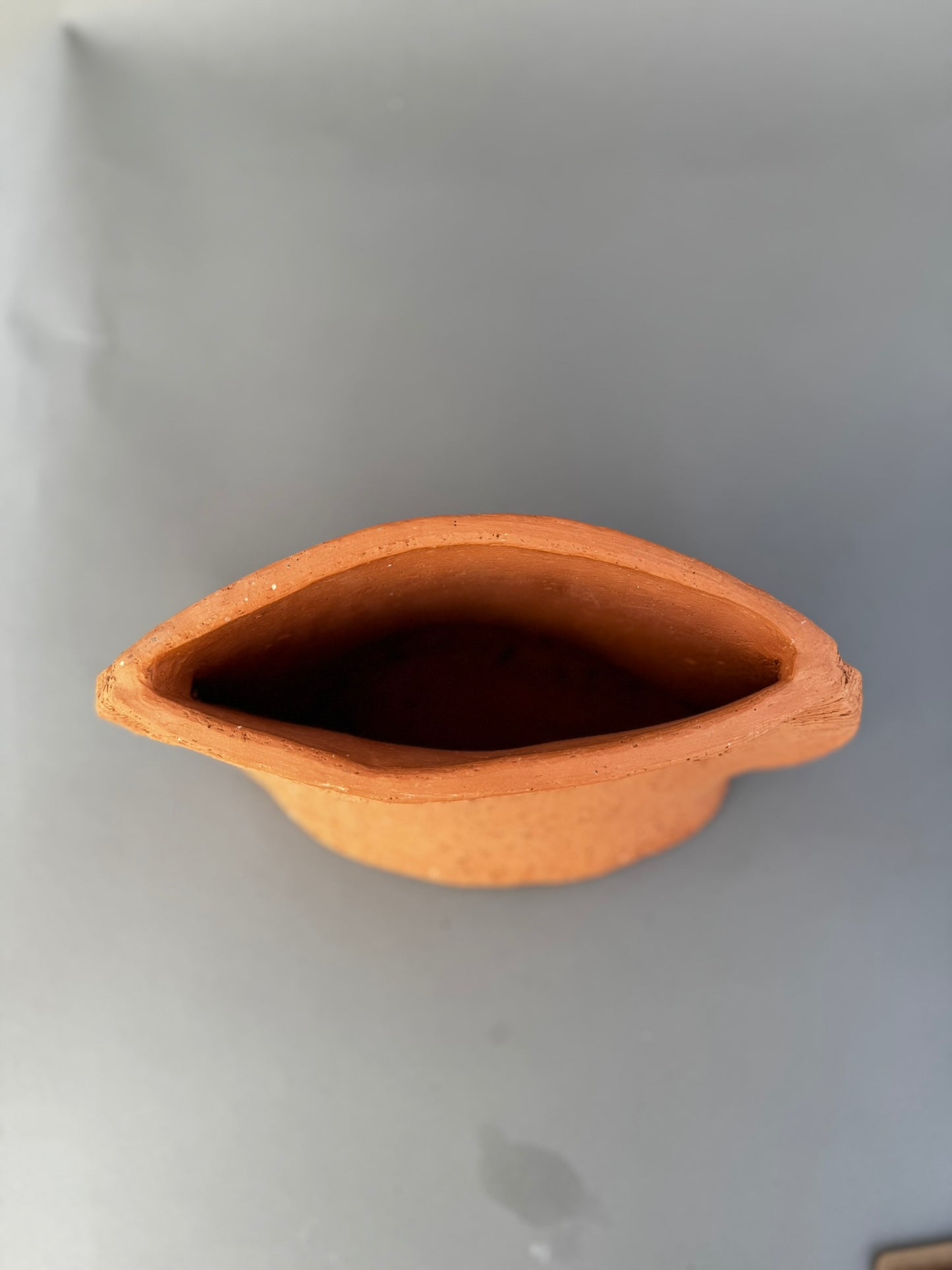 2007 Kay Cooper Handbuilt Sculptural Terracotta Vessel – Organic Textured Studio Pottery