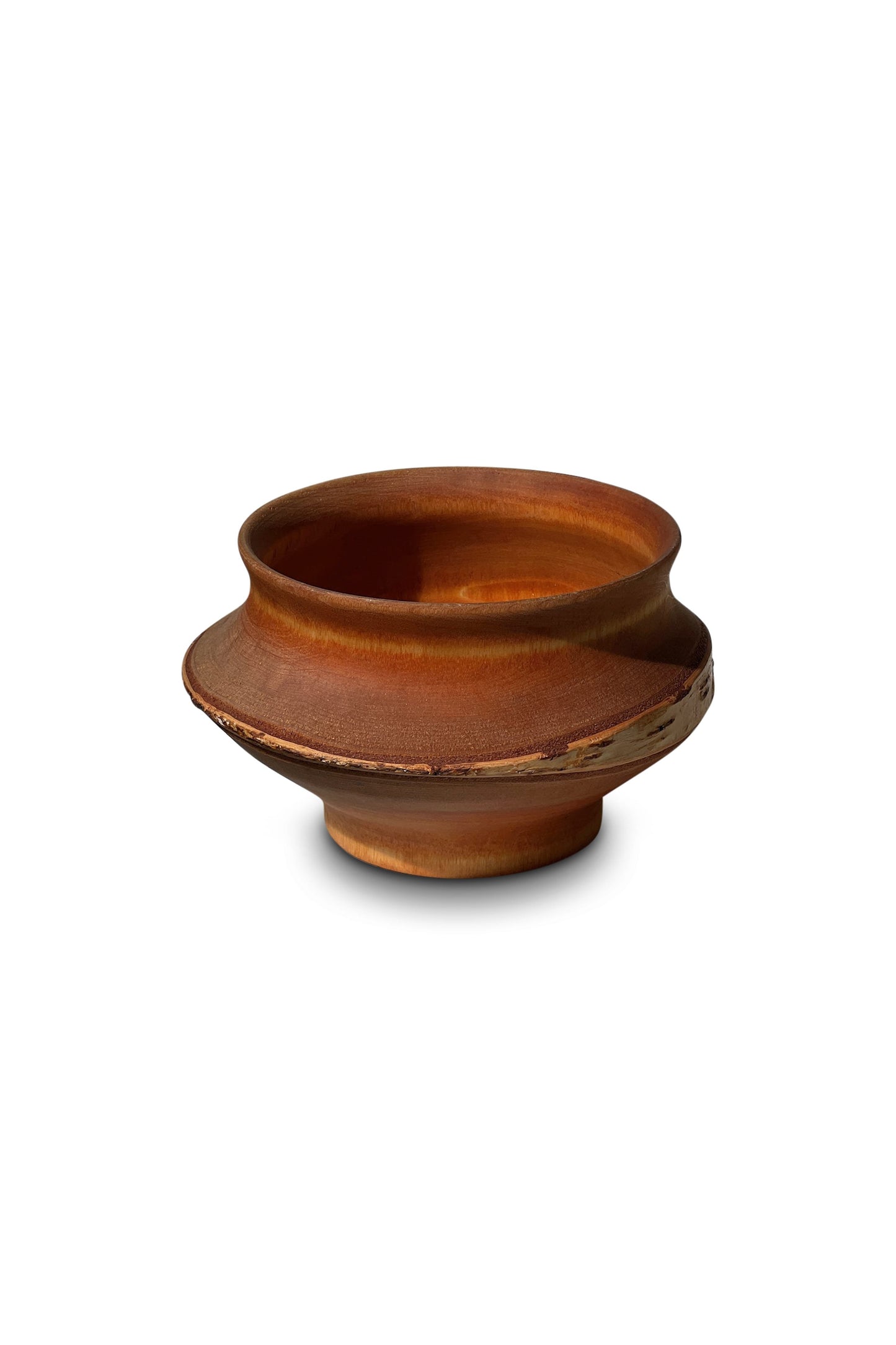Vintage Thin Wood Bowl
