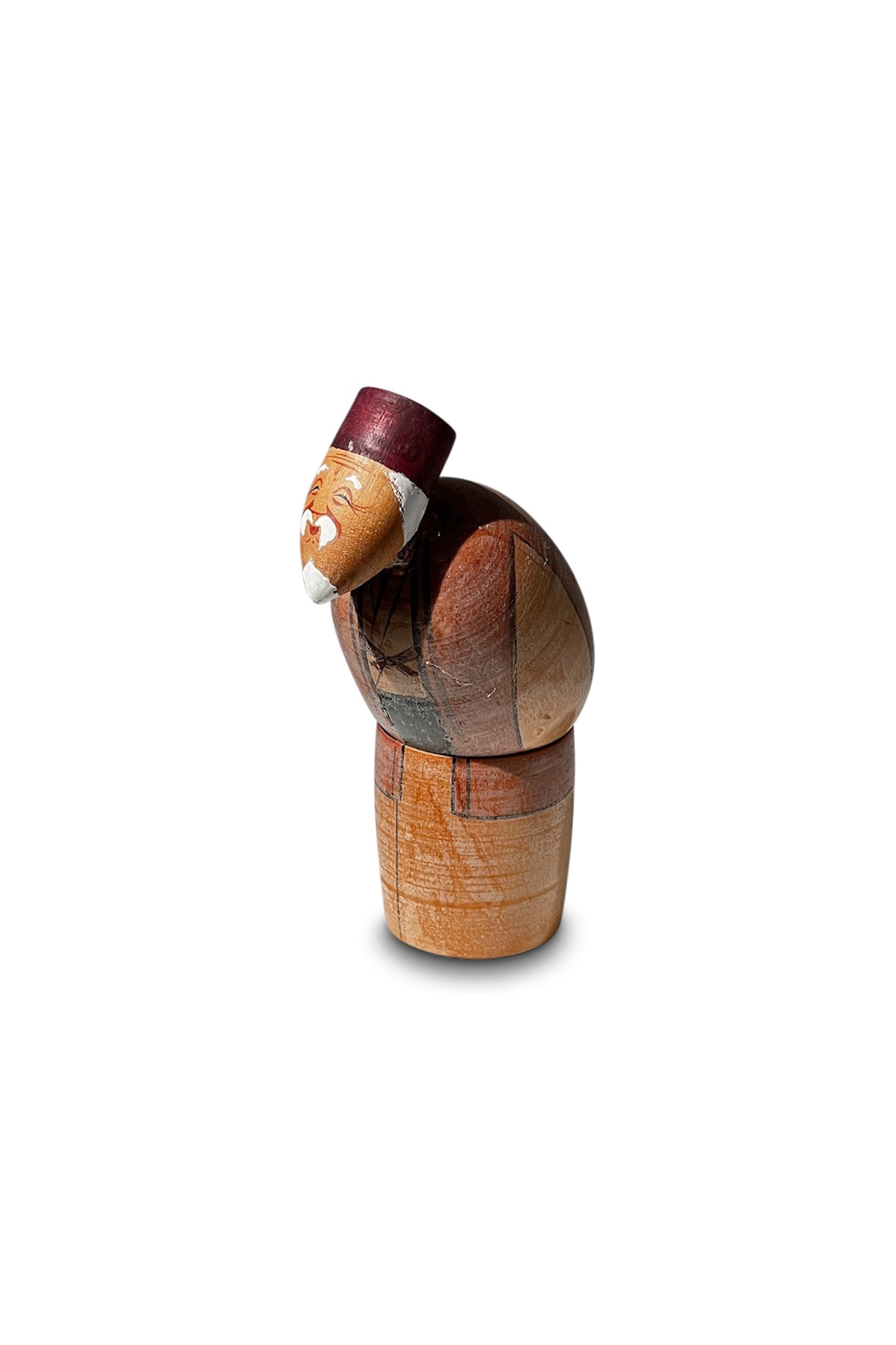 Vintage Takasago Kokeshi Japanese "Jō" Wood figurine