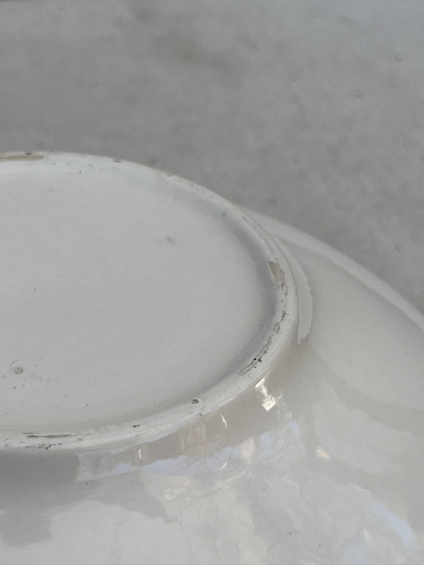George Briard Ceramic White and Gold Sunburst Bowl