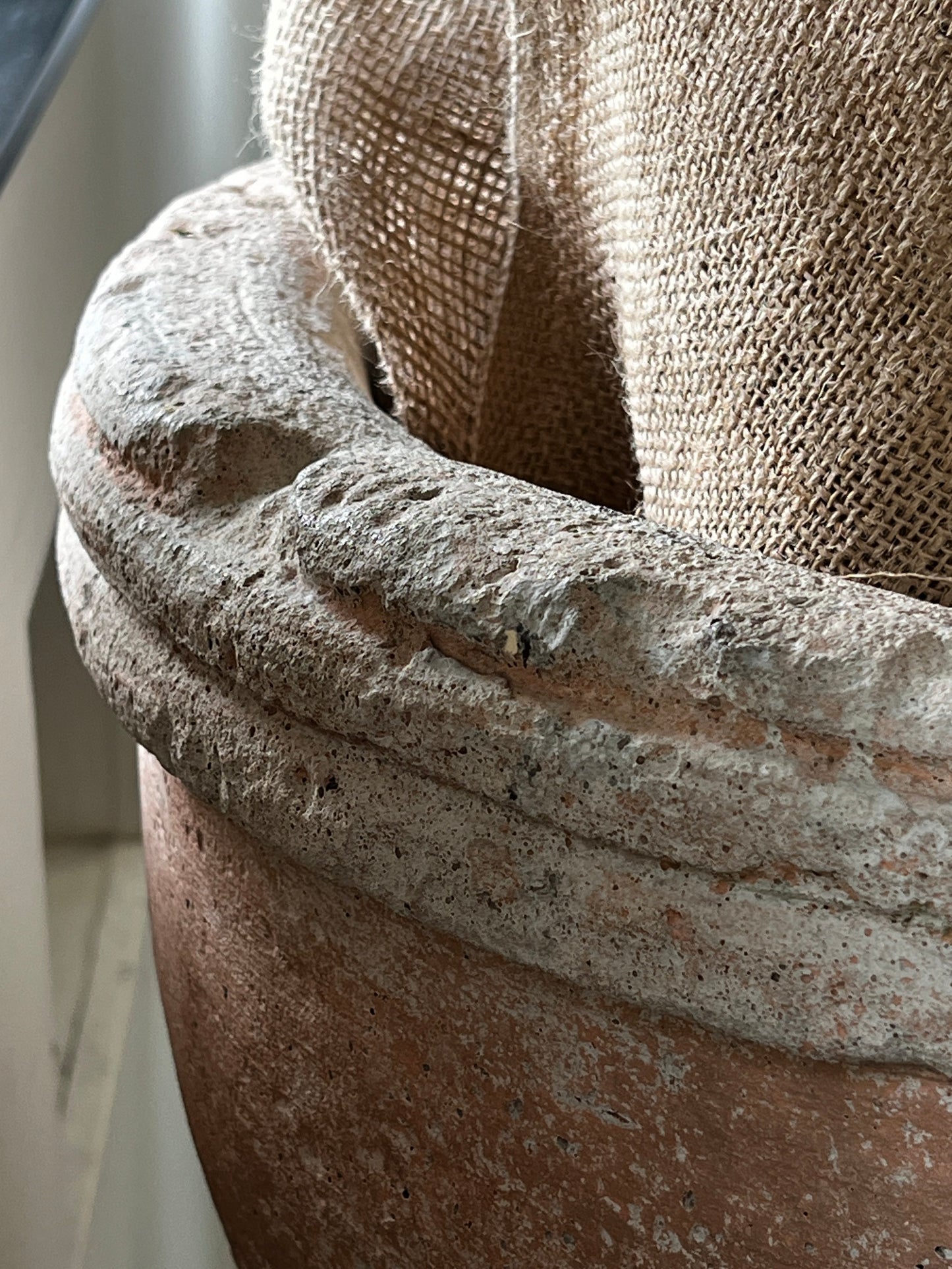 Vintage Sevilla Stone Planter w/ Pedestal