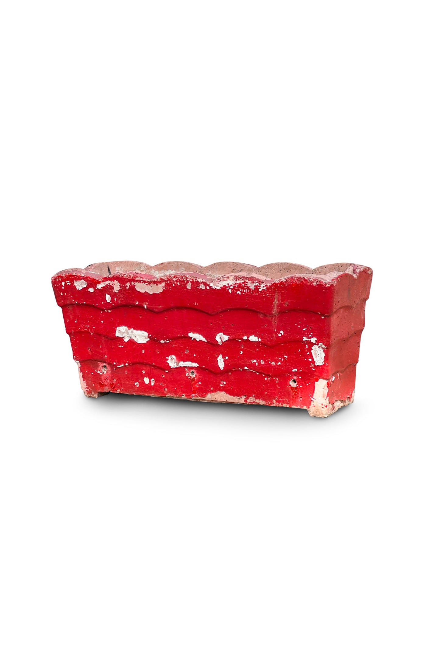 Willy Guhl Vintage Red Planter