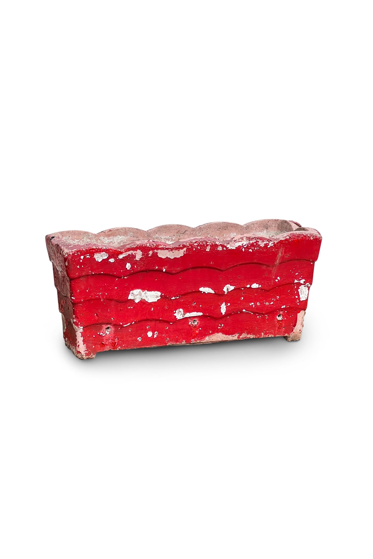 Willy Guhl Vintage Red Planter