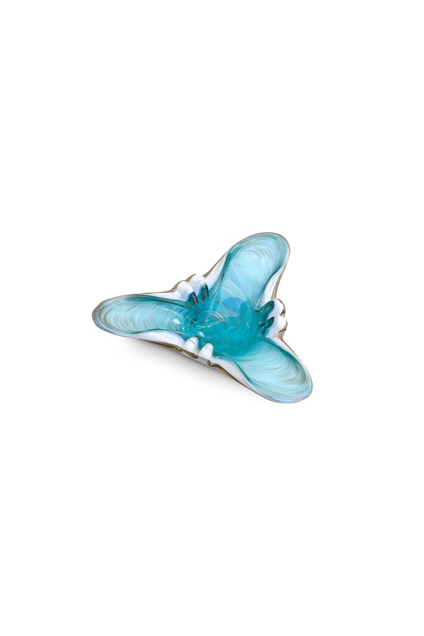 Vintage Fratelli Toso Murano Glass Butterfly Ashtray/Bowl