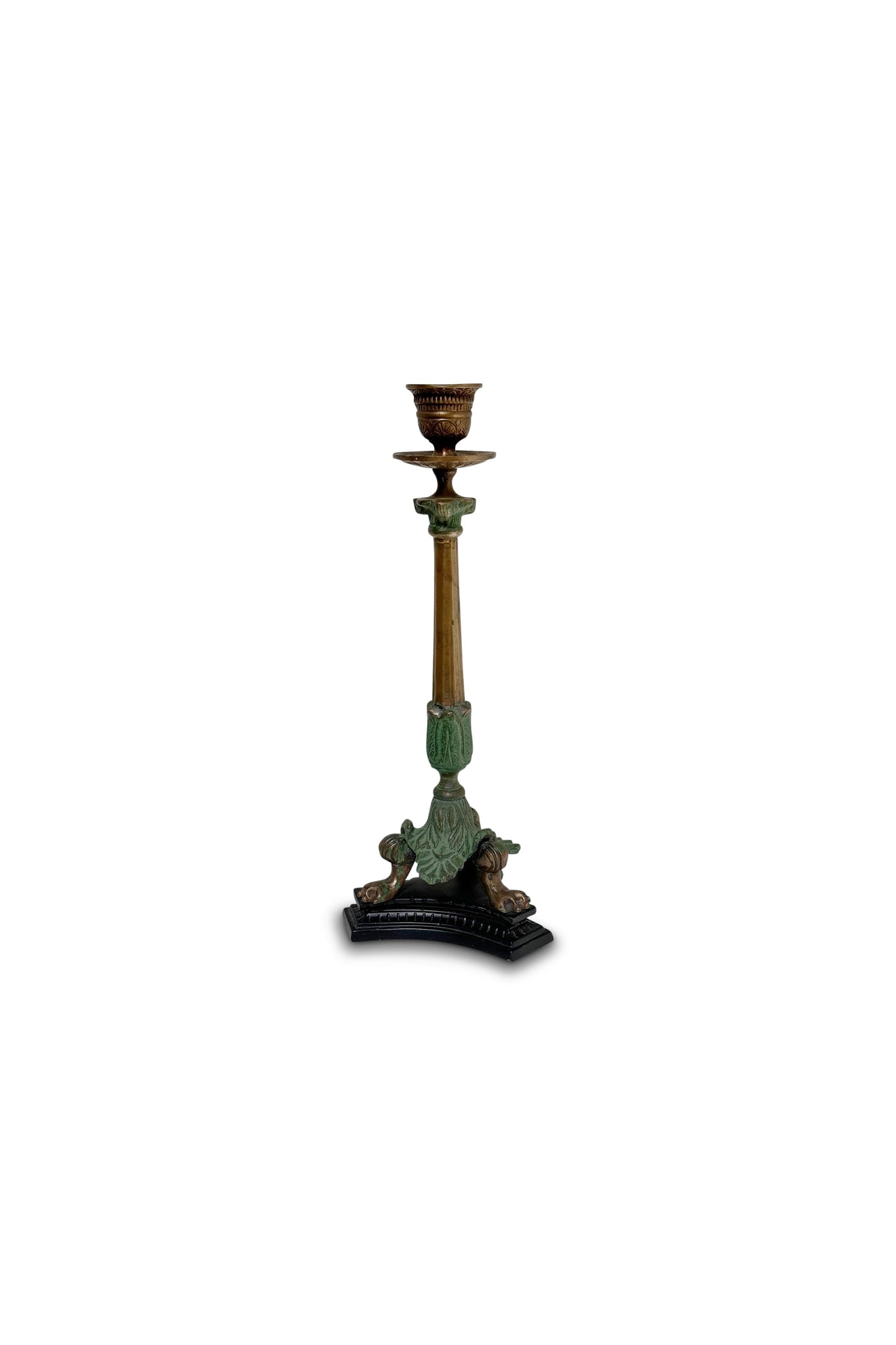Midcentury Italian Brass/Bronze Candlesticks