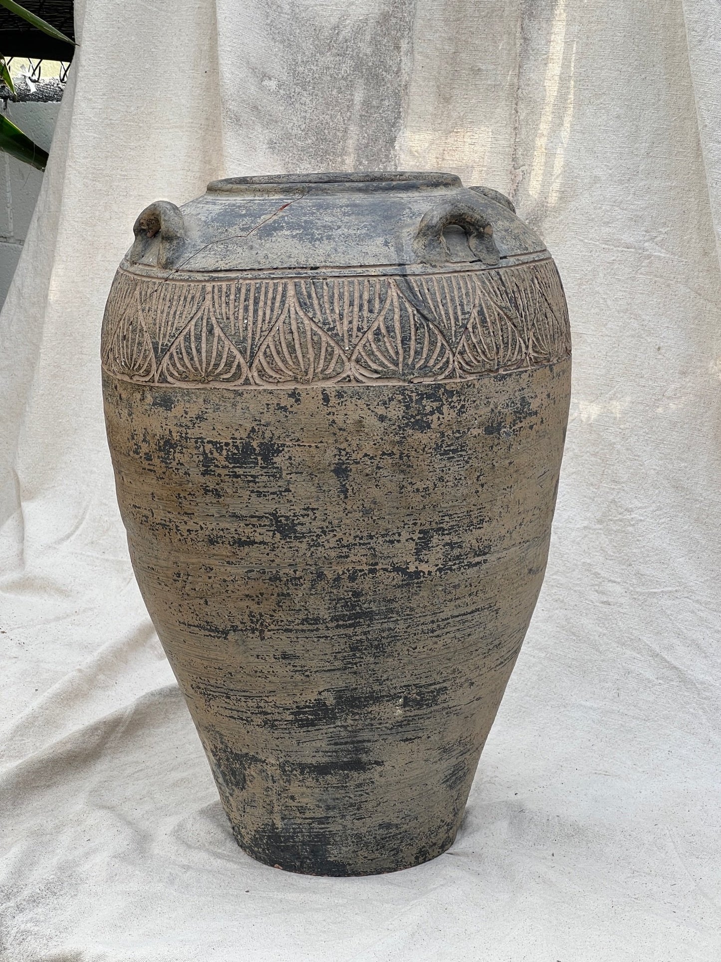 Antique Terracotta Olive Jar