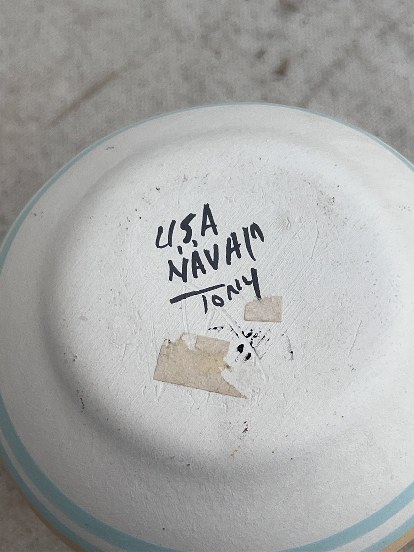 Navajo Pottery Vase (Signed)