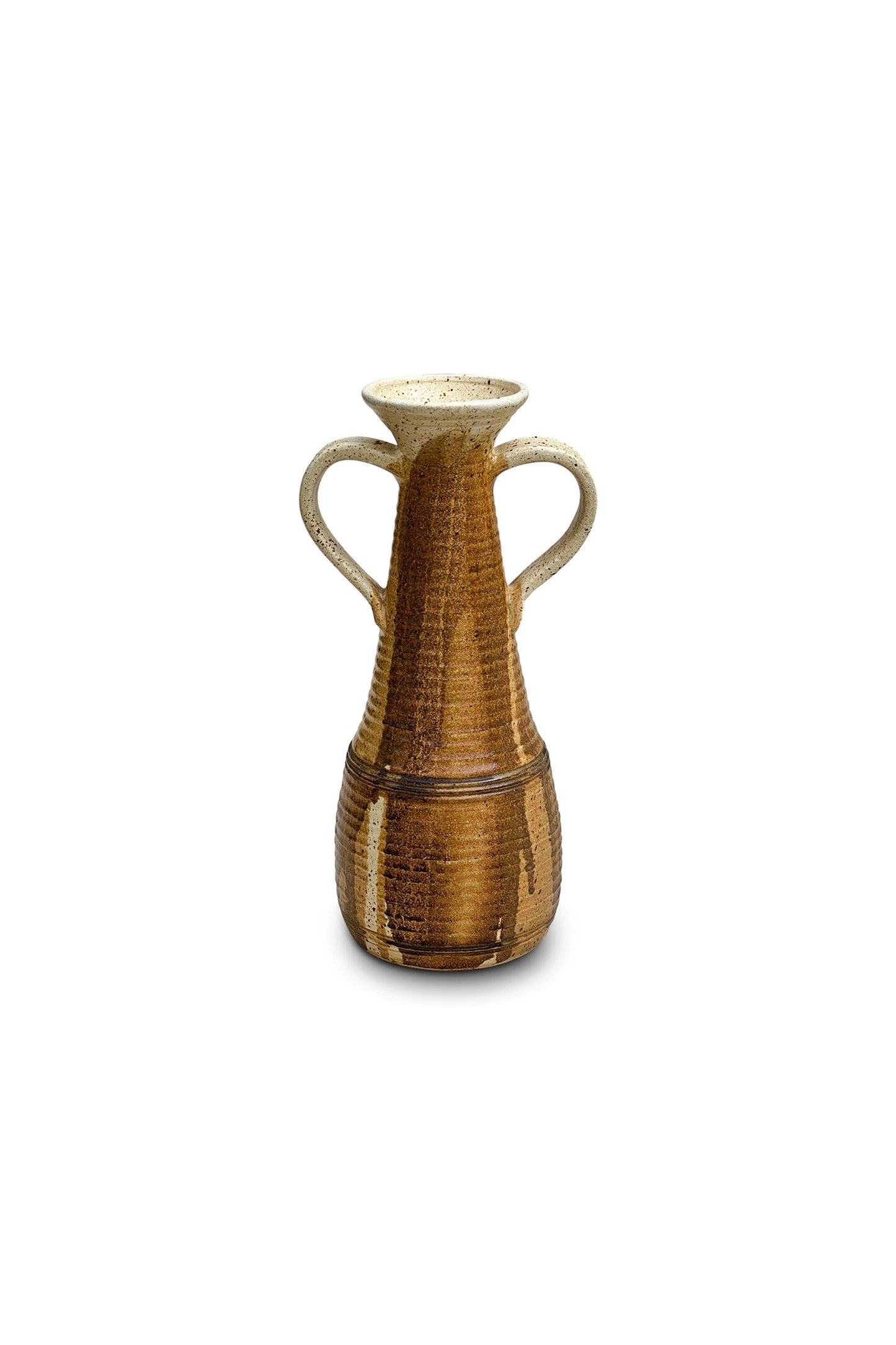 MCM Handmade Ceramic Vase with Handles
