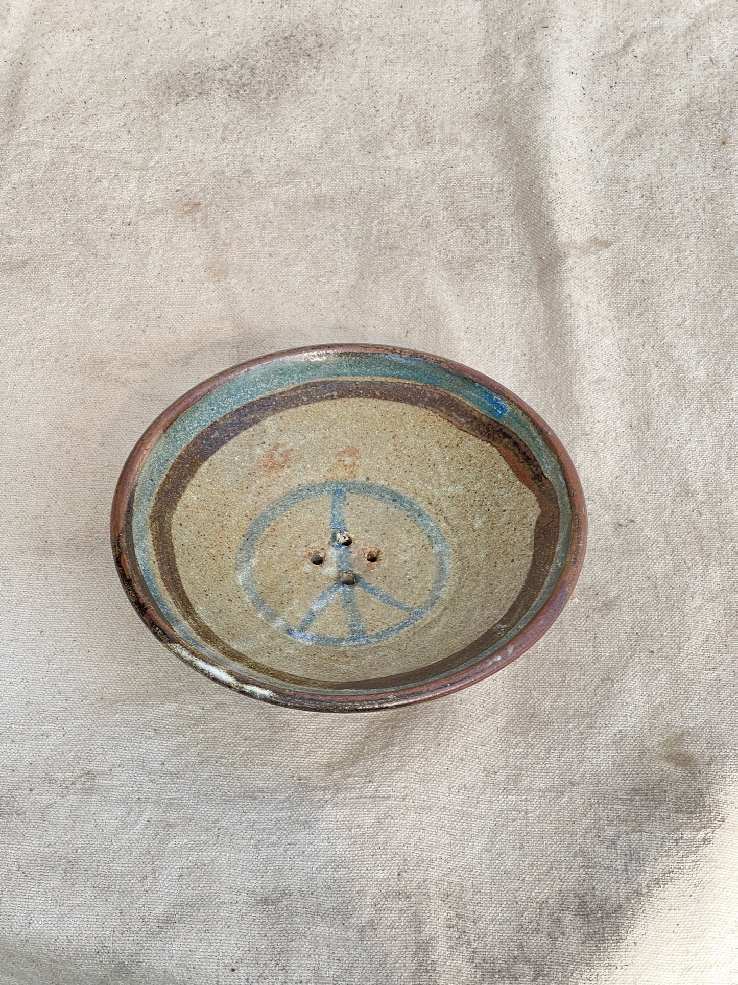 Signed Ceramic Plate