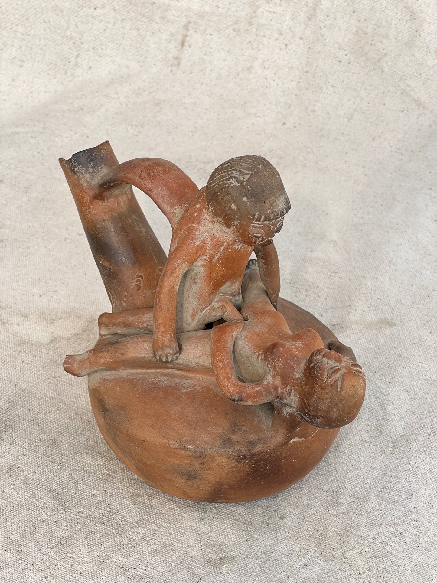 Pre-Columbian Moche Erotic Vessel