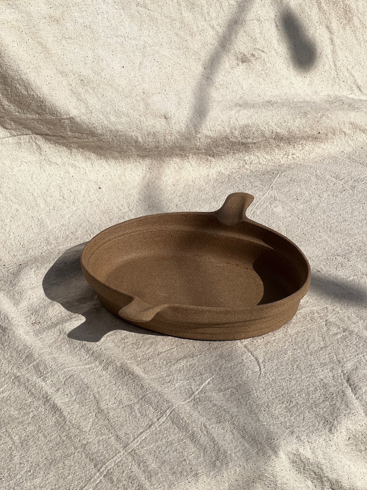 Hartstone Brown Ceramic Dish