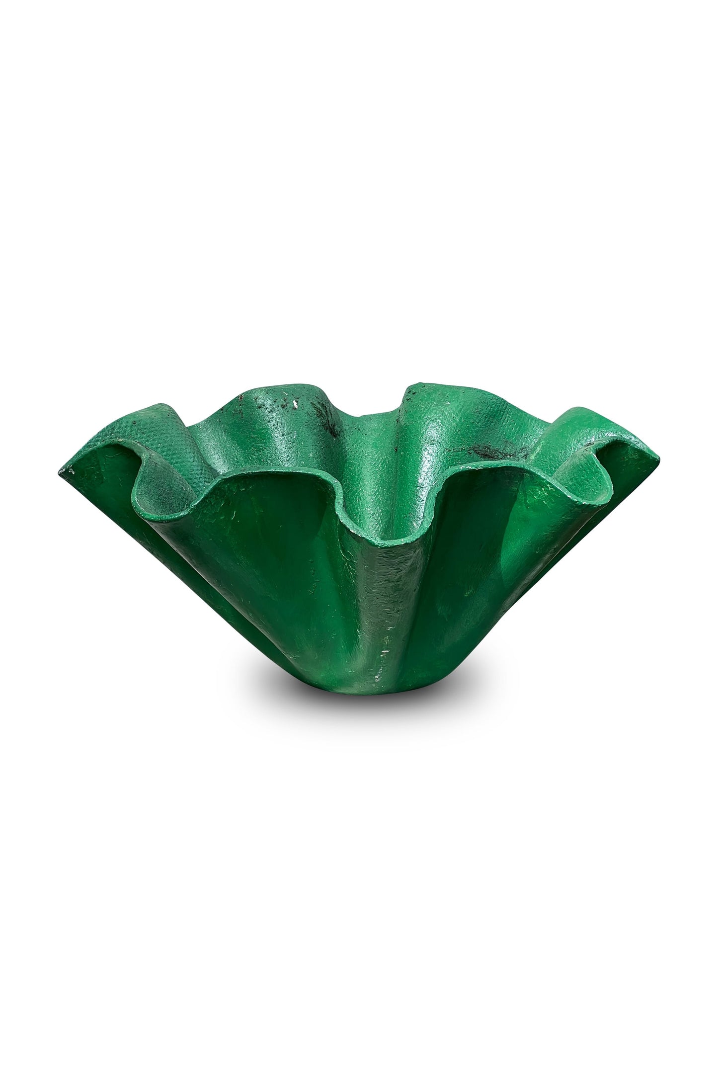 Willy Guhl Style Clam Shell Planter