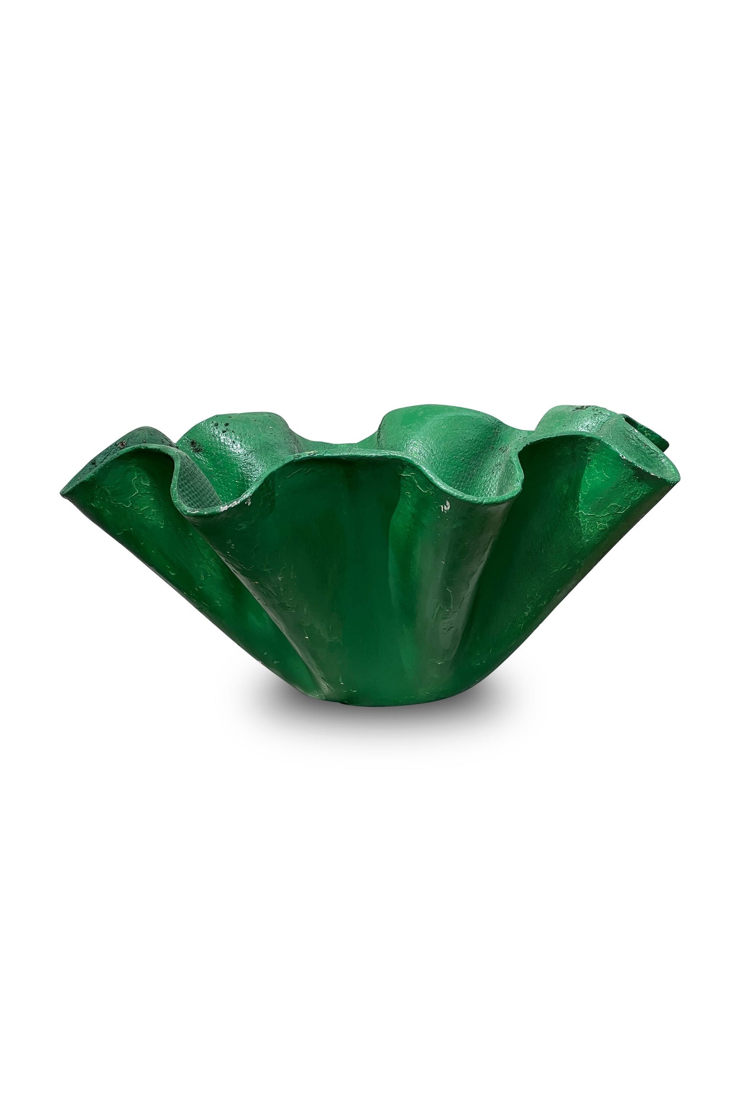 Willy Guhl Style Clam Shell Planter