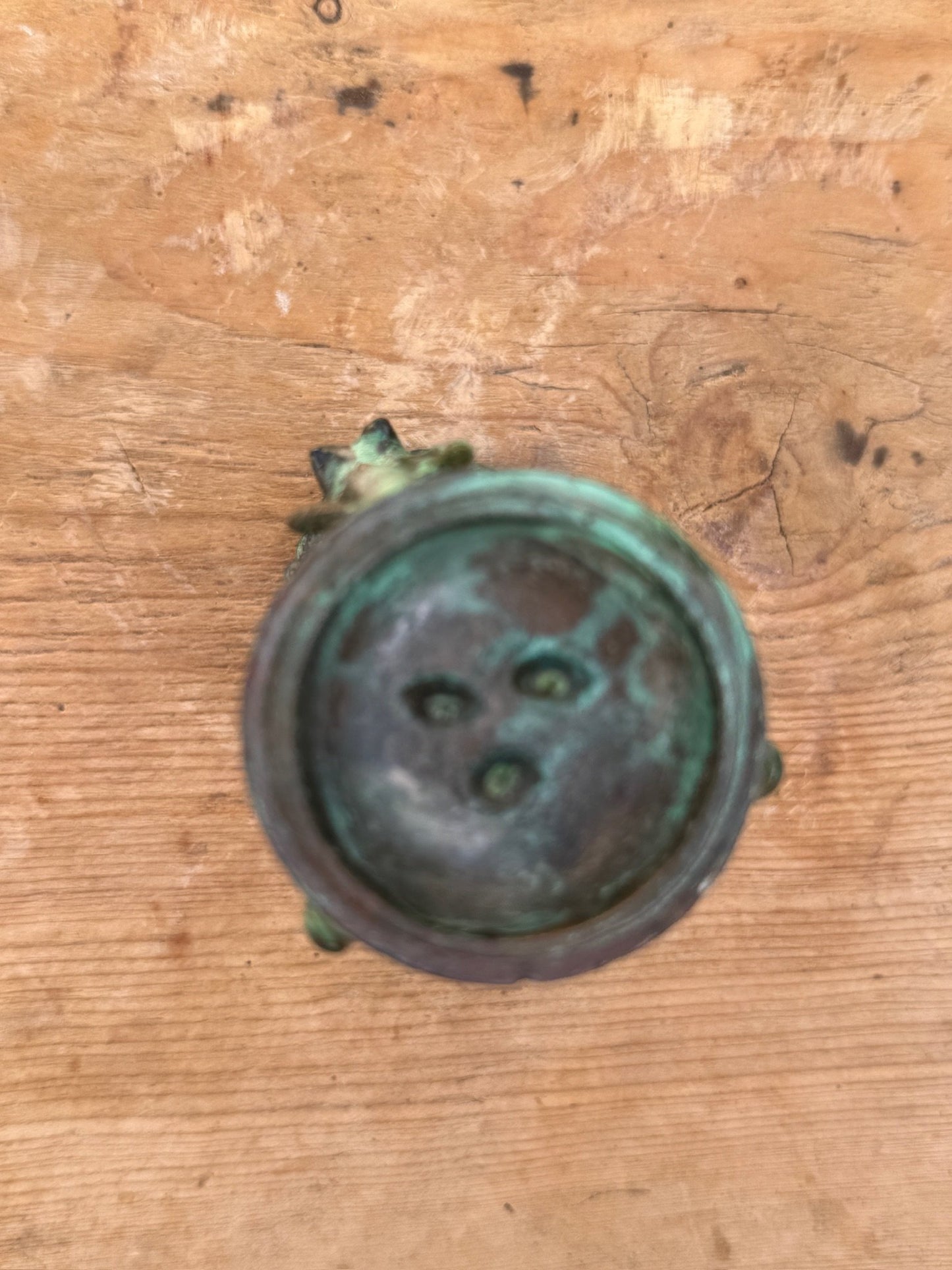 Patina mermaids Candle Holders and Incense Burner