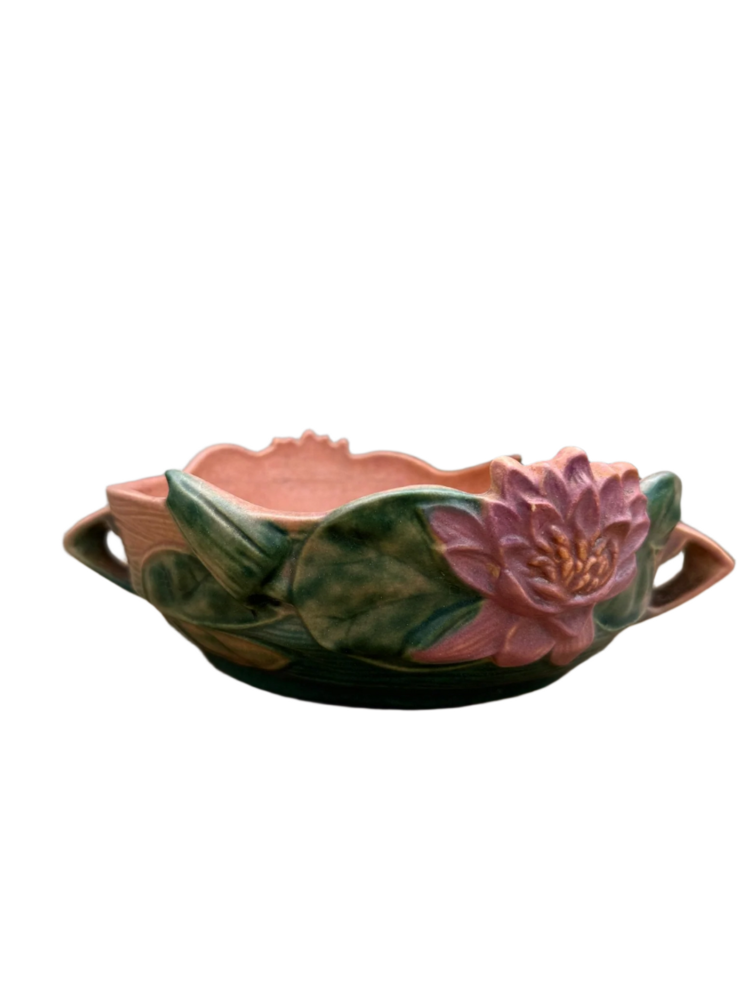 1940s Roseville Pottery Bowl with 2 Handles