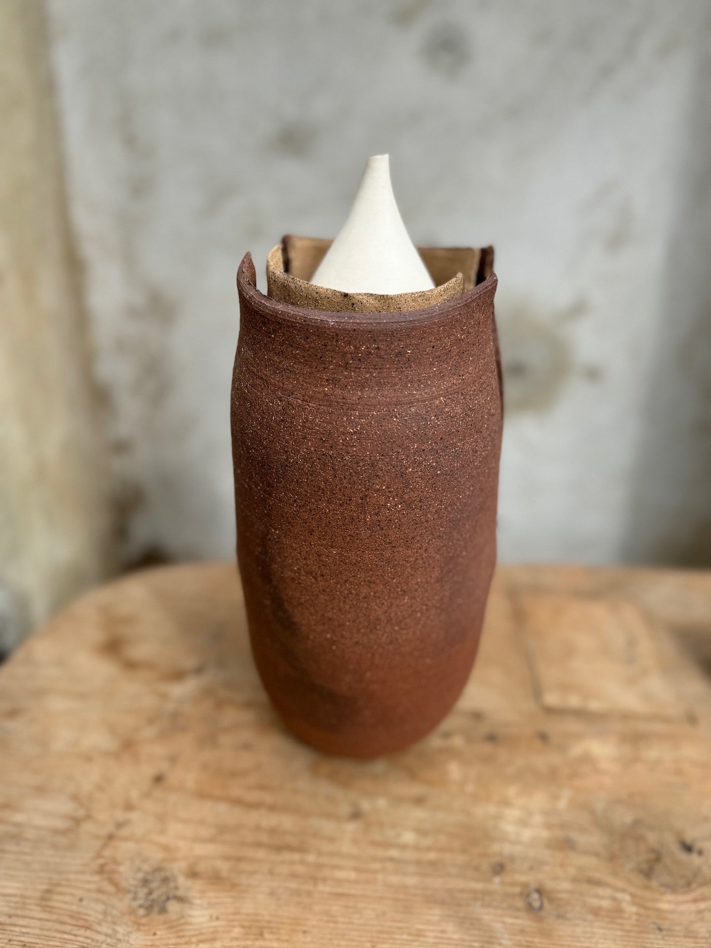 "Transformation" Pottery Art Sculpture
