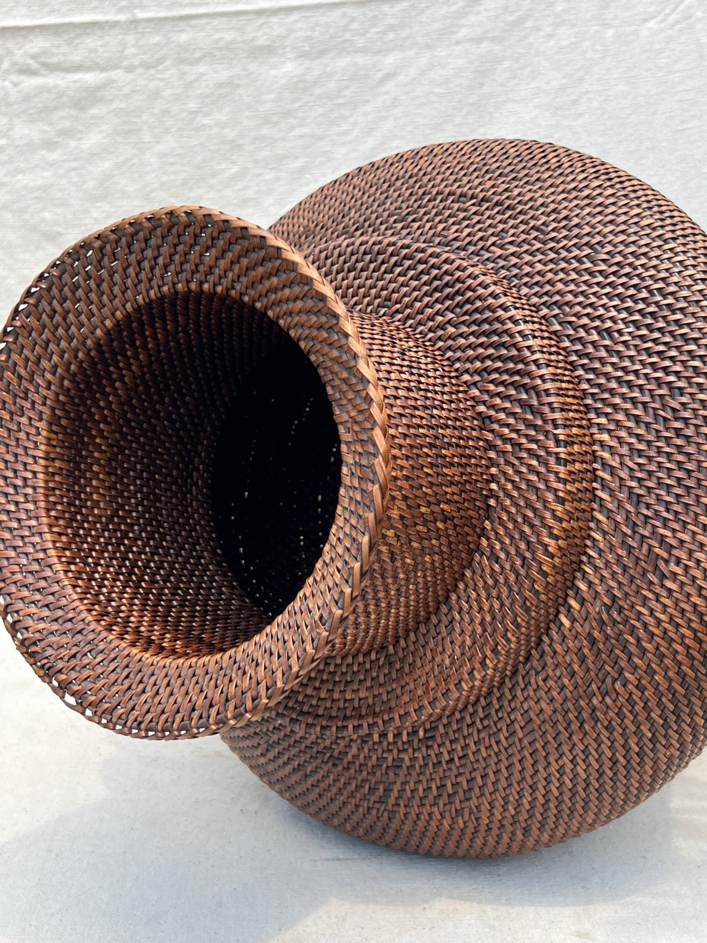 Rattan Vase