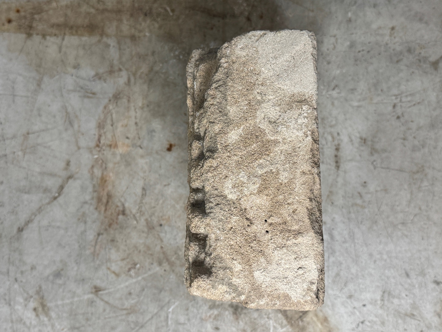 Trio of Antique Stone Wall Niches with Intricate Carvings