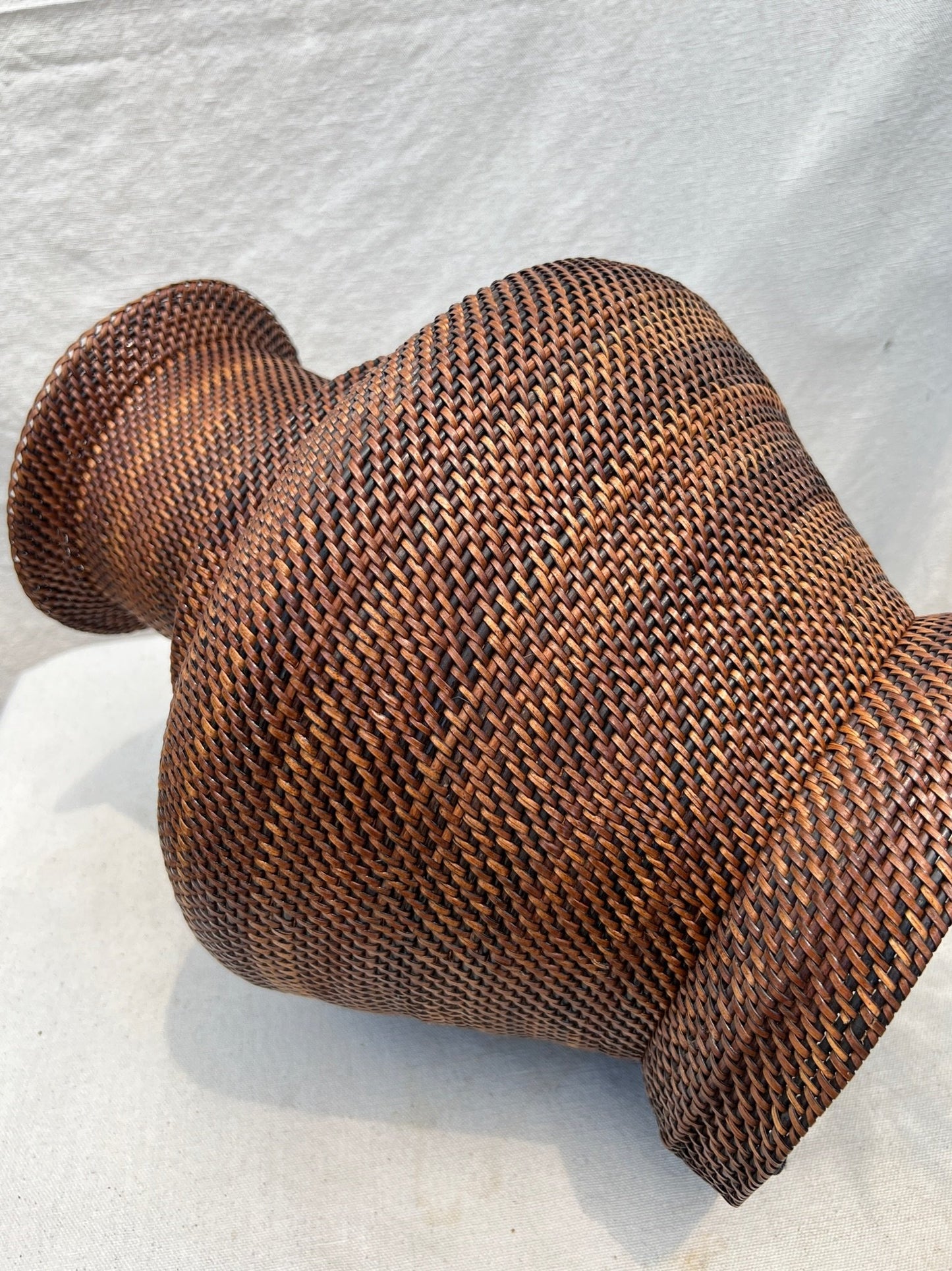 Rattan Vase