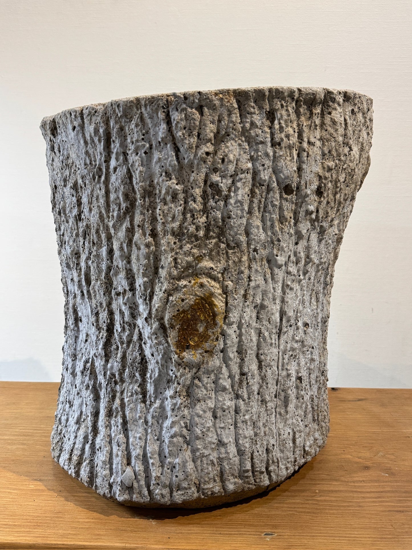 Charming Faux Bois Tree Planter