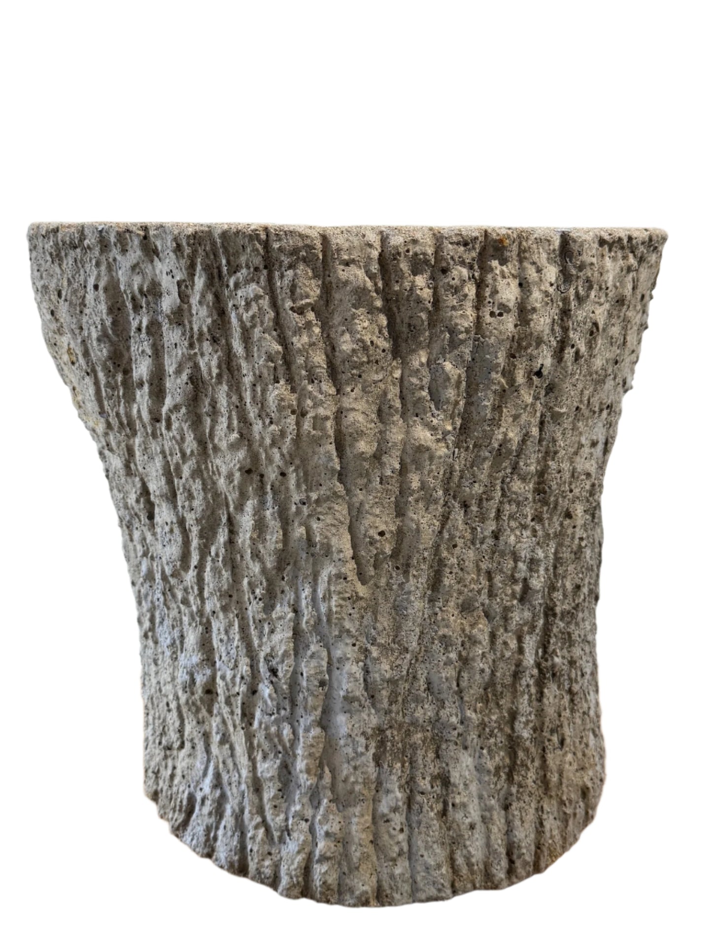 Charming Faux Bois Tree Planter