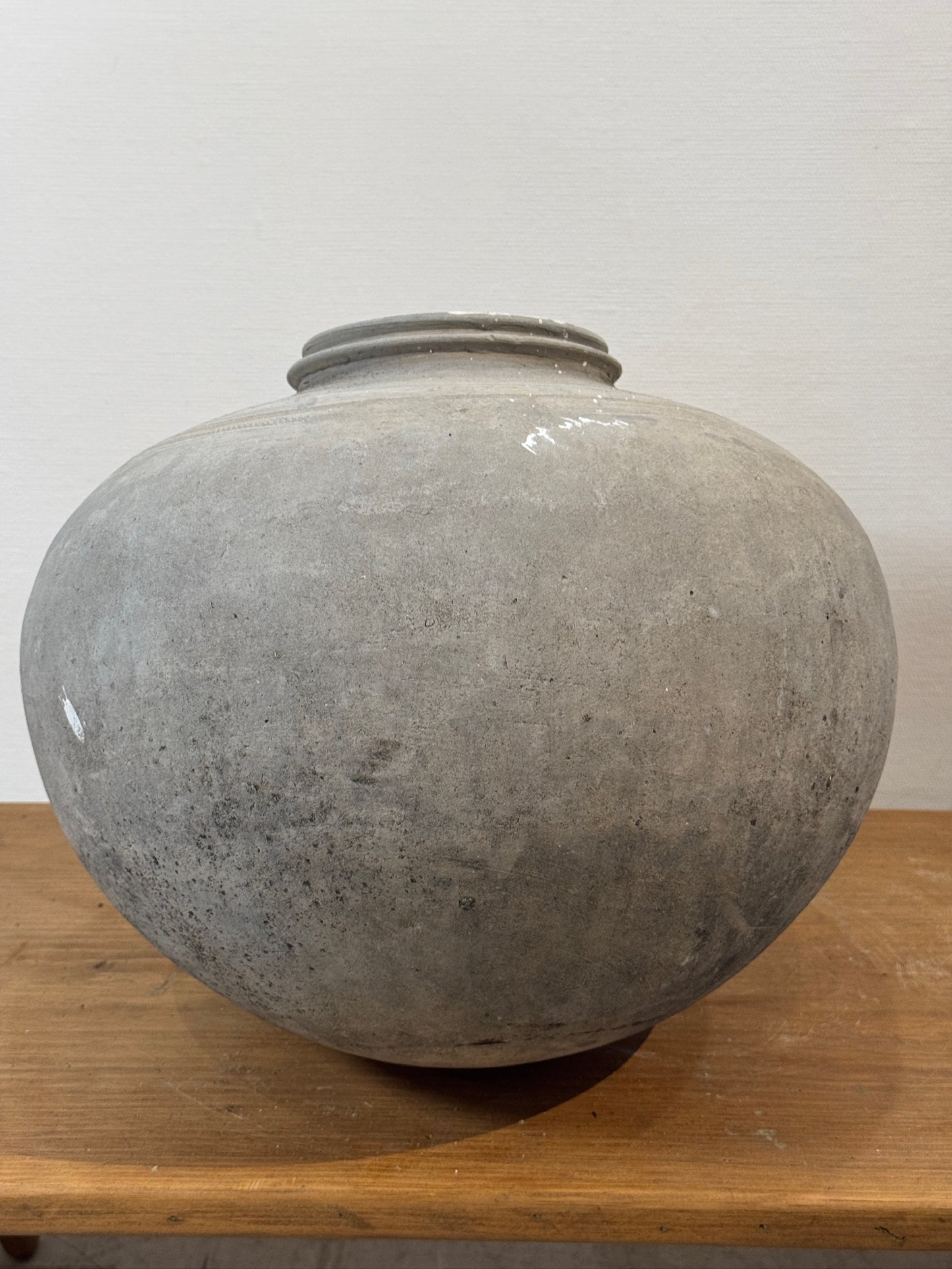 Antique French Decorative Terracotta Pot