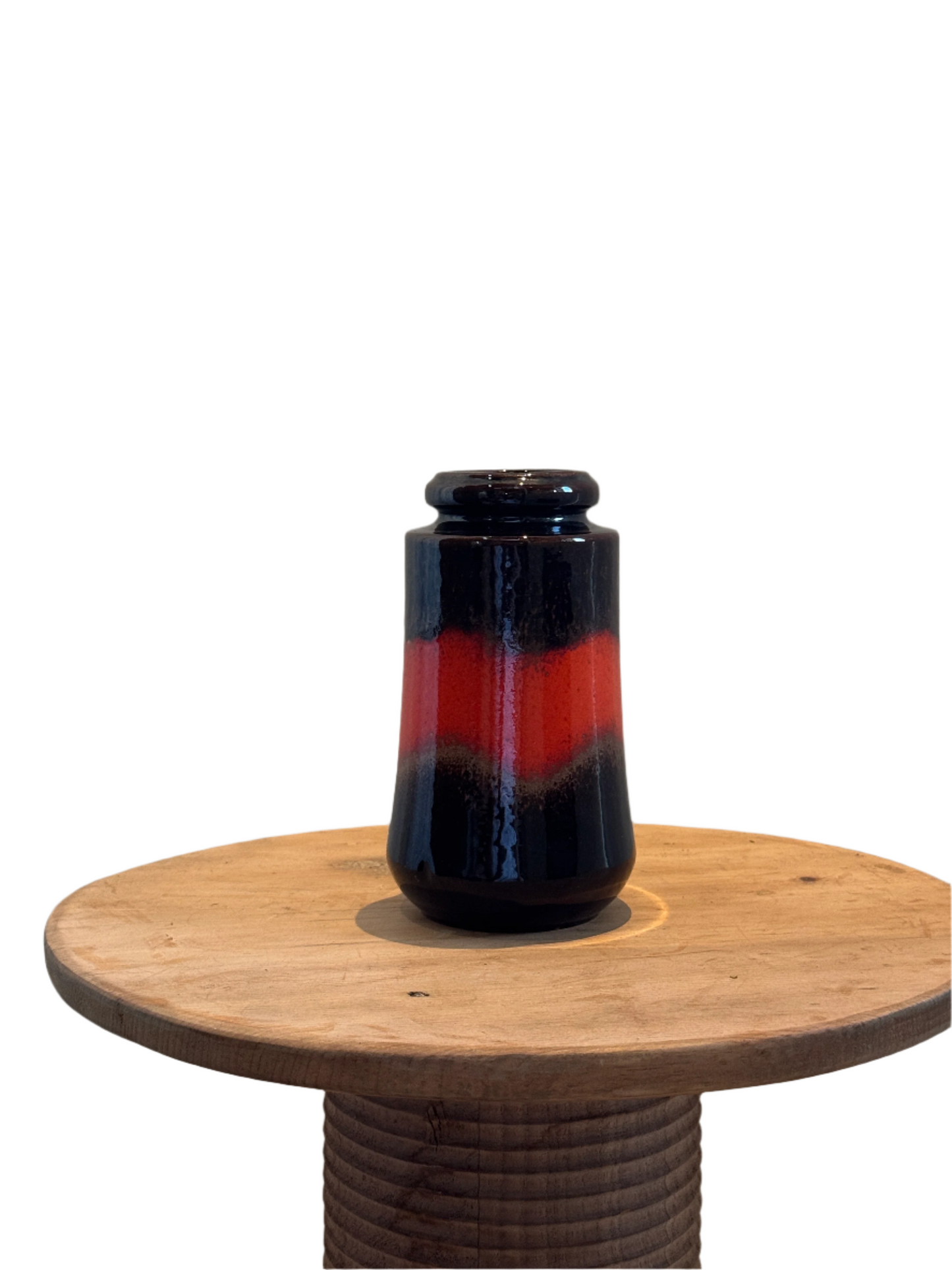 Mid-Century West German "Fat Lava" Vase – Model 549-23, Vintage Ceramic Art