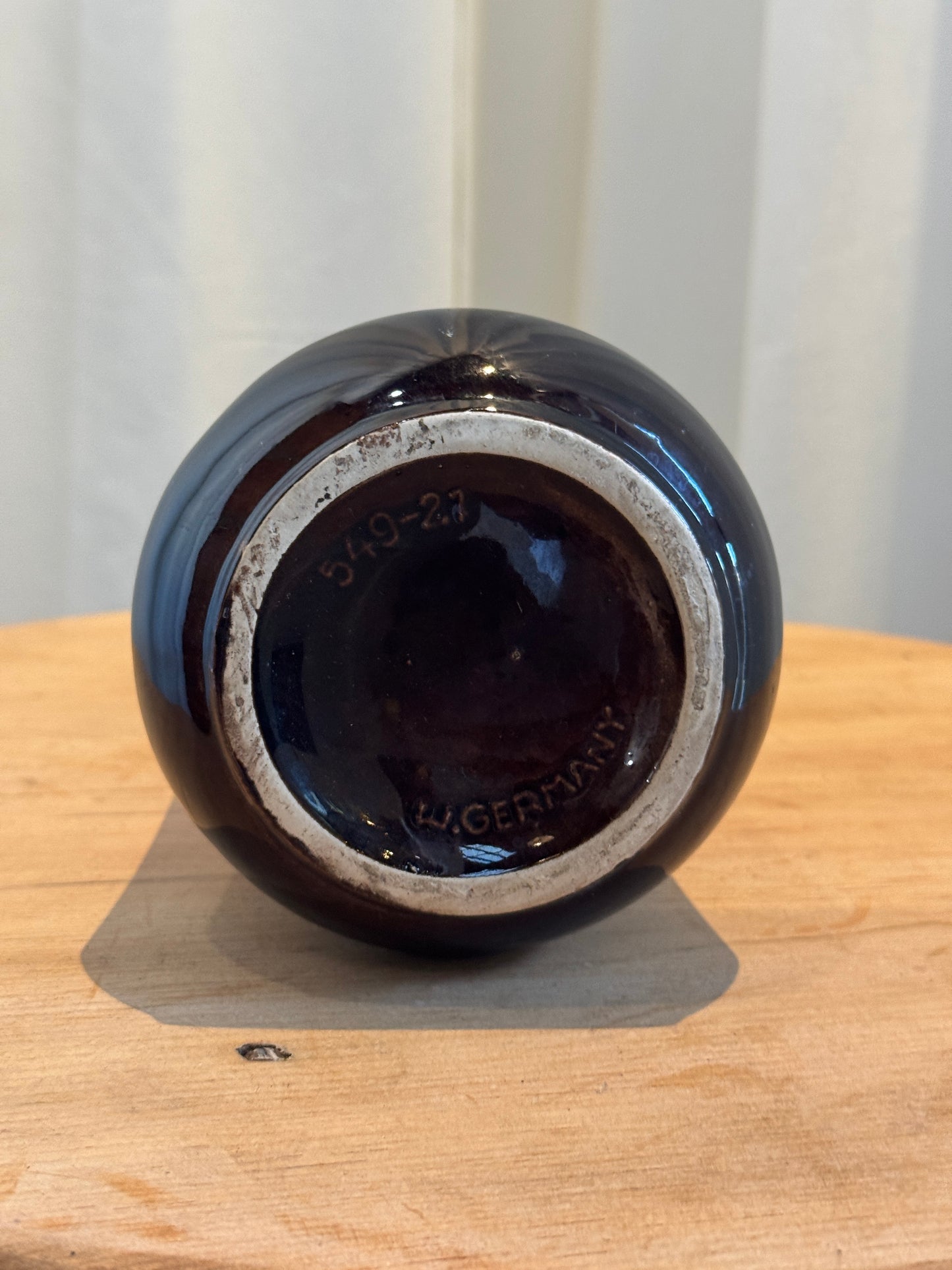 Mid-Century West German "Fat Lava" Vase – Model 549-23, Vintage Ceramic Art