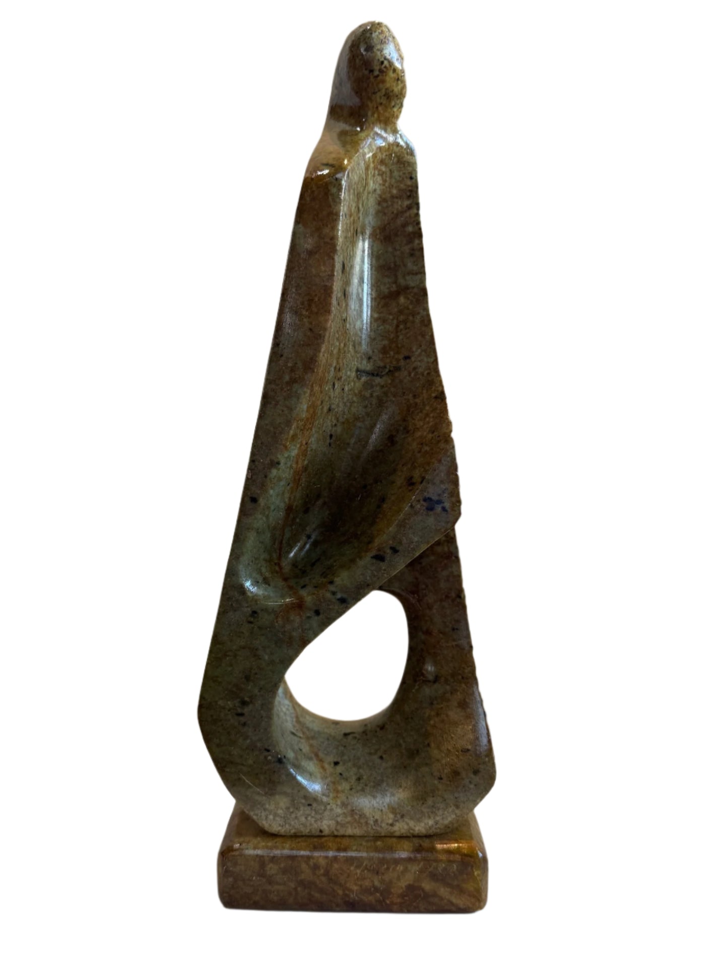 Lyra Mid-Century Modern Large Soapstone Sculpture - Signed by Marco Lyra