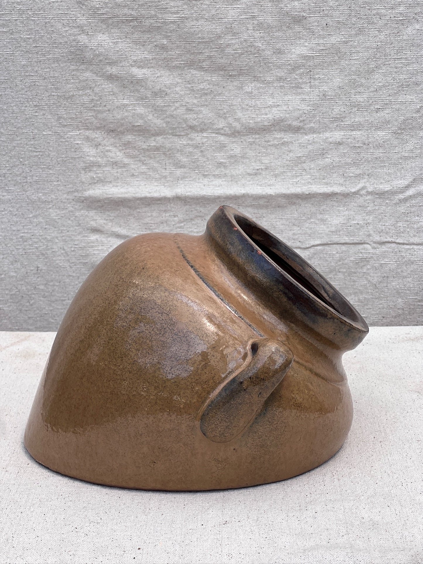 Ceramic Half Jar Planter