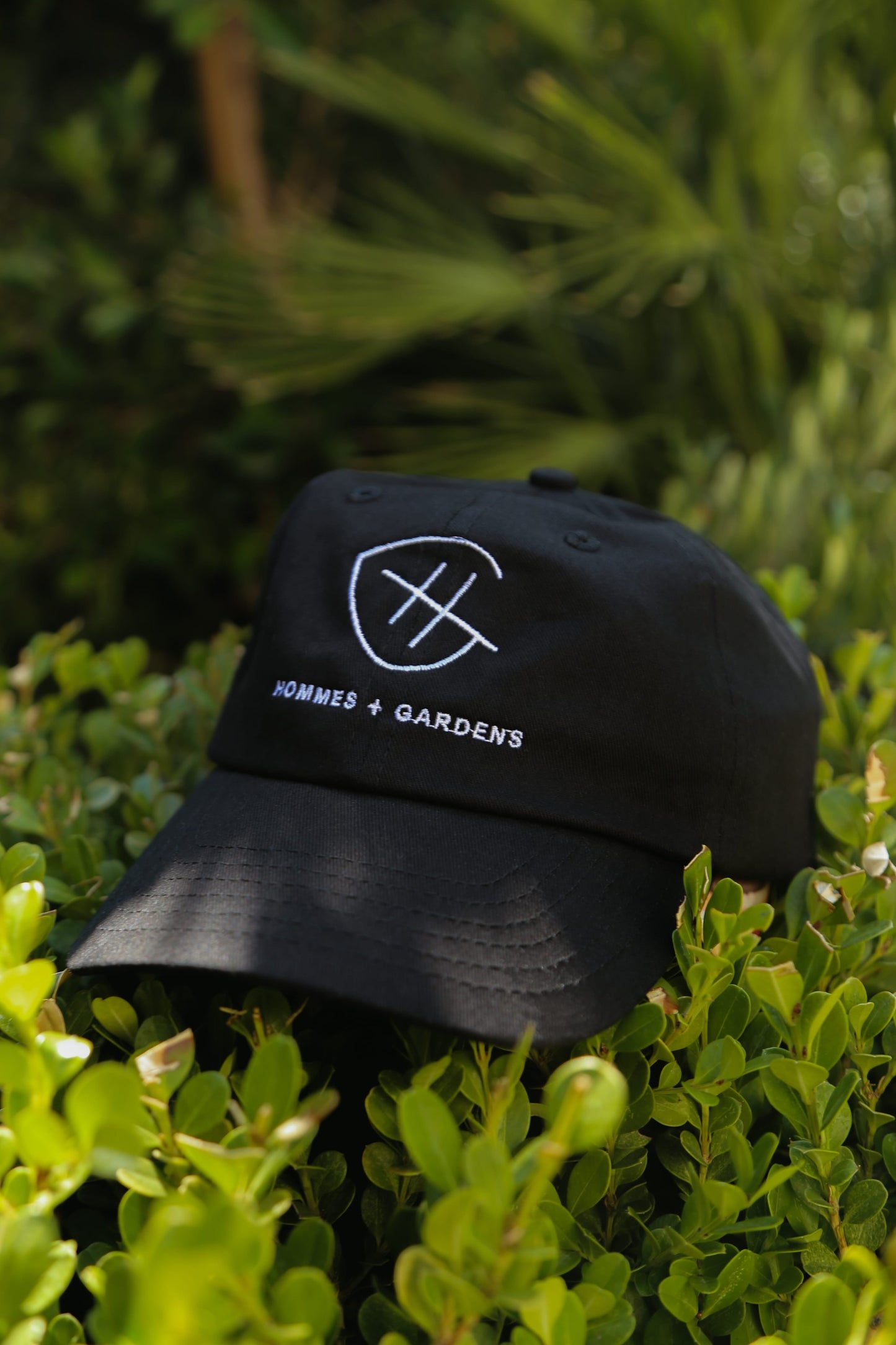 Hommes + Gardens Black Grandad Cap