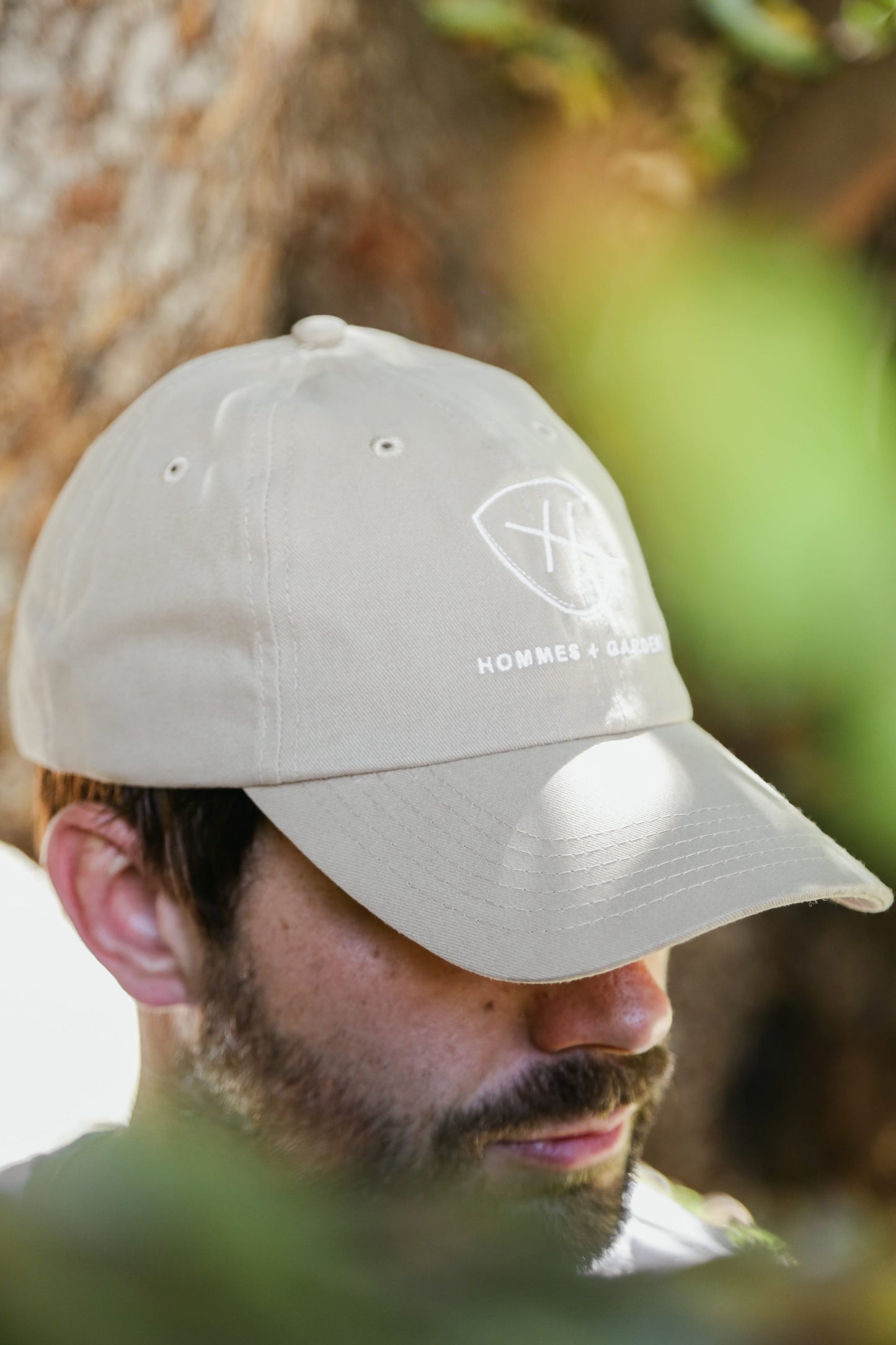 Hommes + Gardens Khaki Grandad Cap
